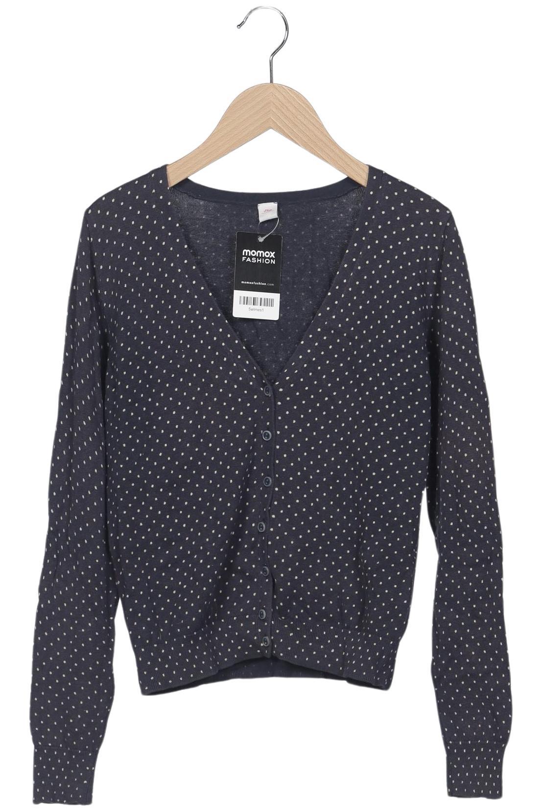 

s.Oliver Damen Strickjacke, marineblau, Gr. 36