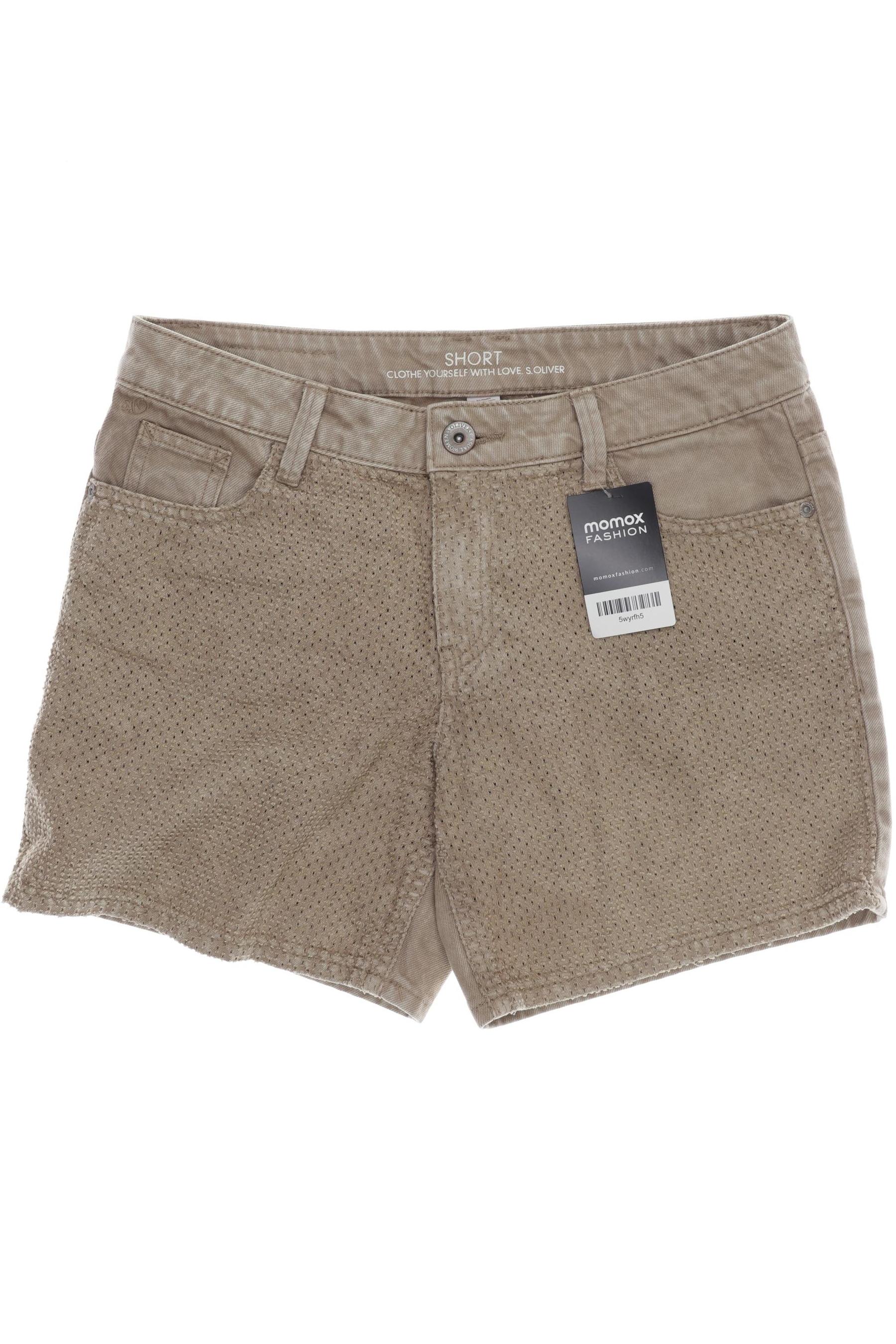 

s.Oliver Damen Shorts, beige, Gr. 36