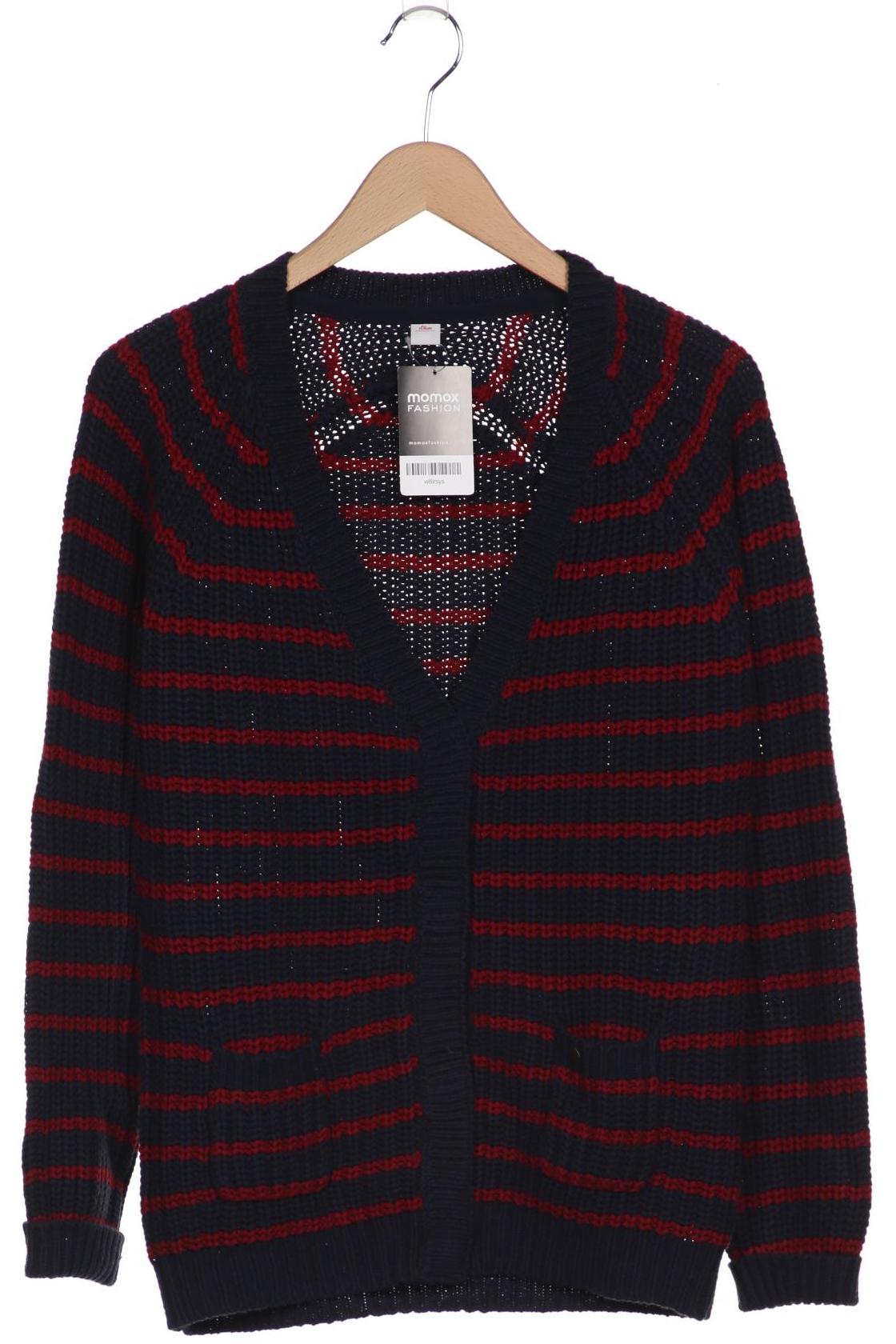 

s.Oliver Damen Strickjacke, marineblau, Gr. 38