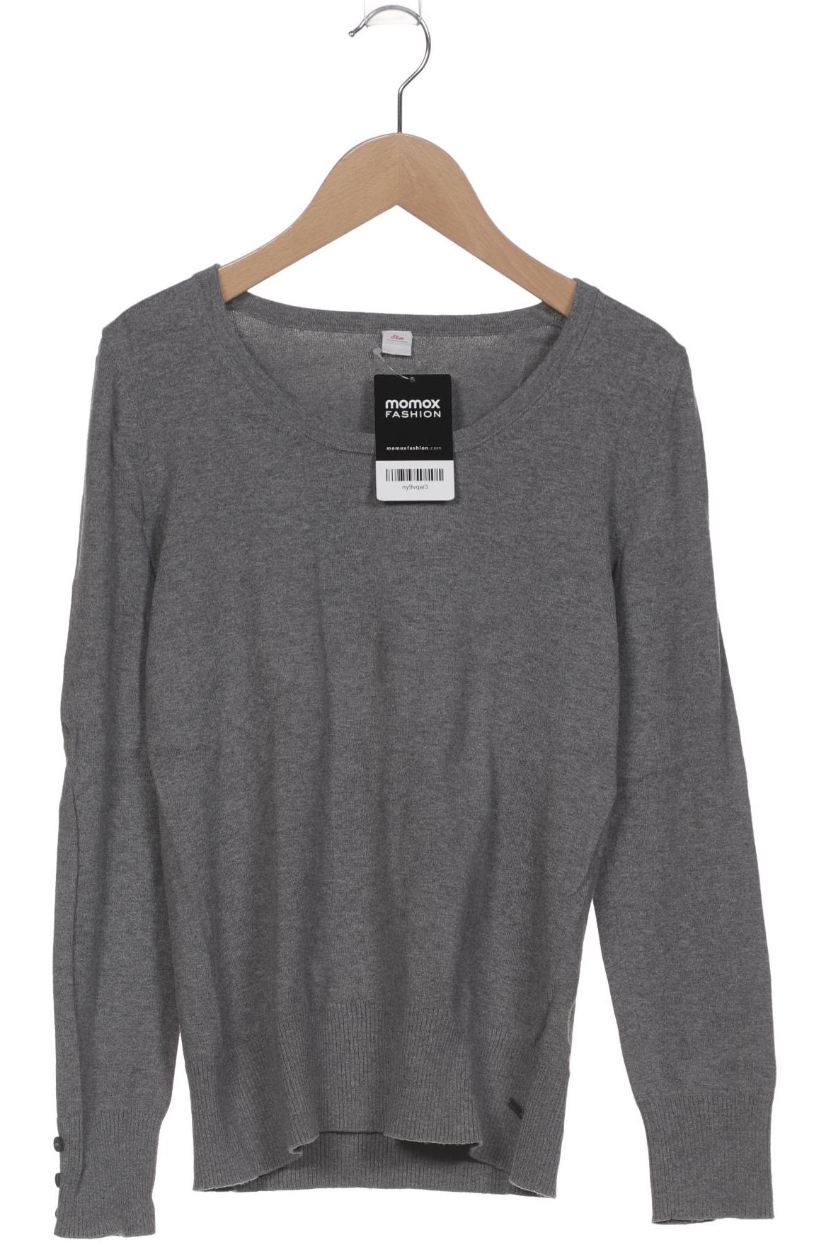 

s.Oliver Damen Pullover, grau, Gr. 36