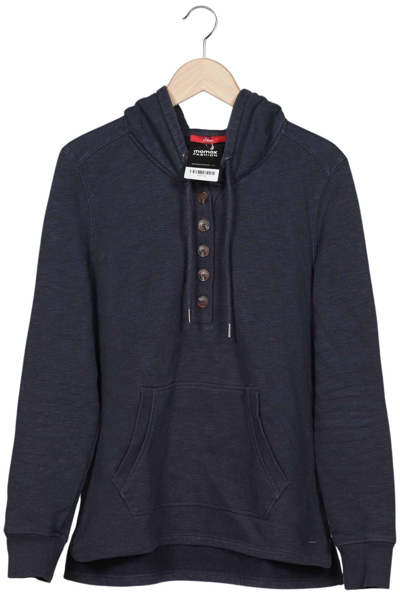 

s.Oliver Damen Kapuzenpullover, marineblau, Gr. 44