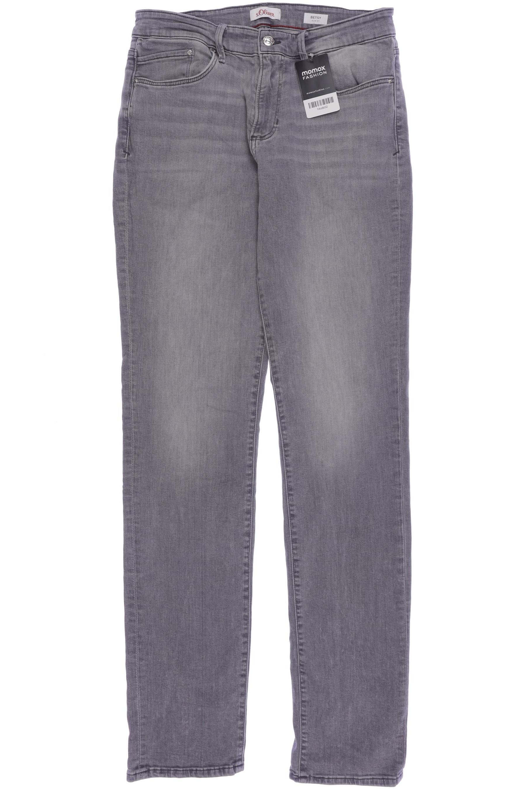 

s.Oliver Damen Jeans, grau, Gr. 40