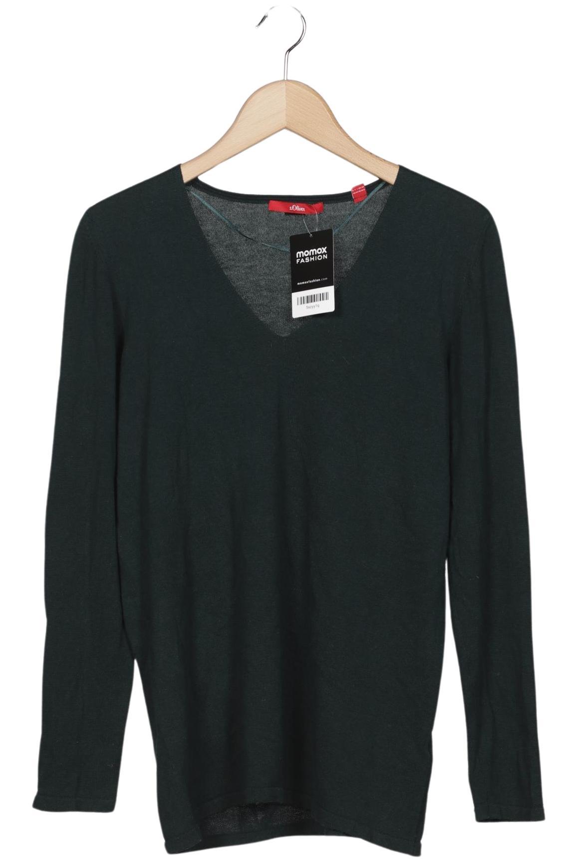 

s.Oliver Damen Pullover, grün, Gr. 42