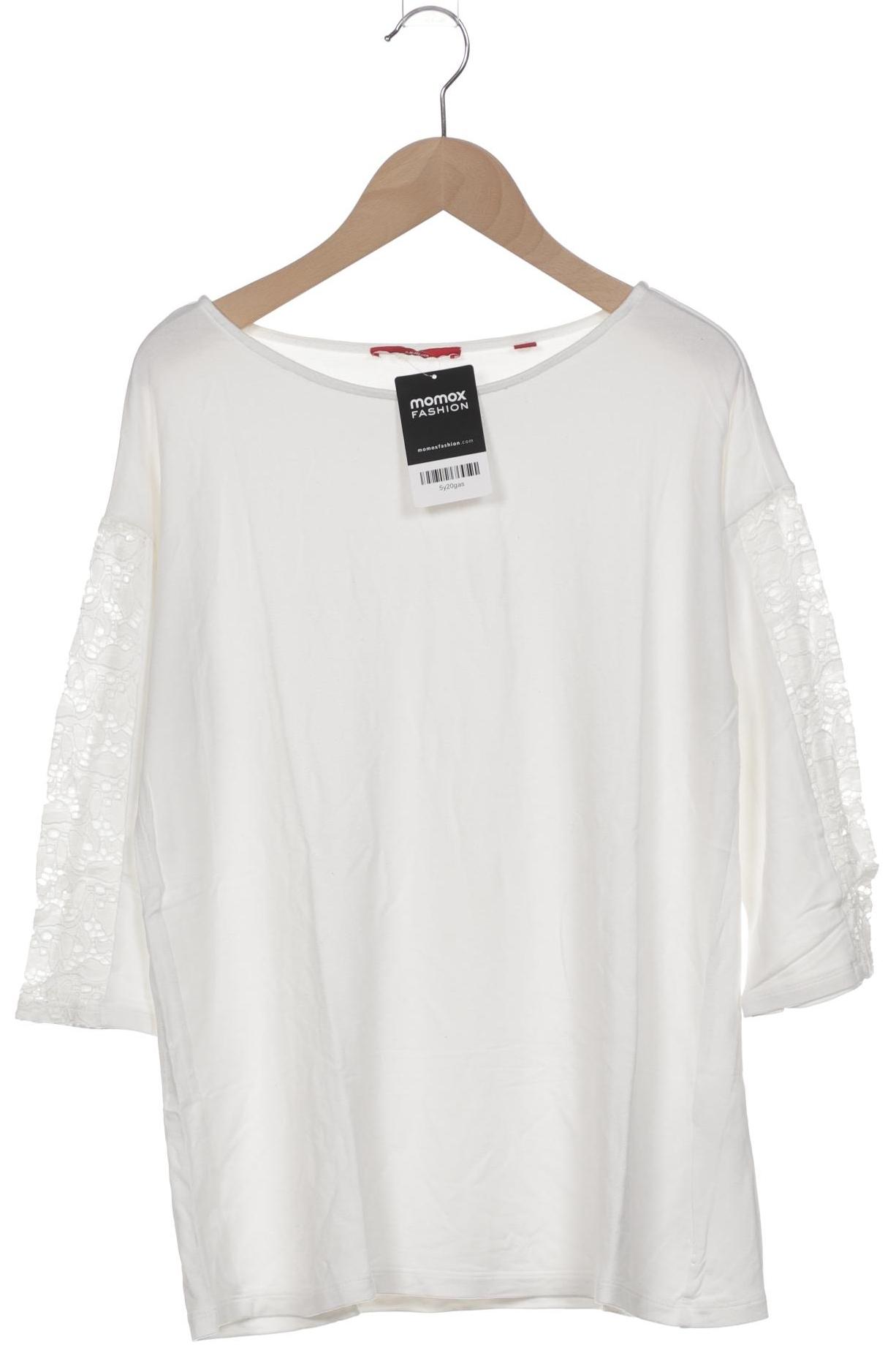 

s.Oliver Damen Langarmshirt, weiß, Gr. 40