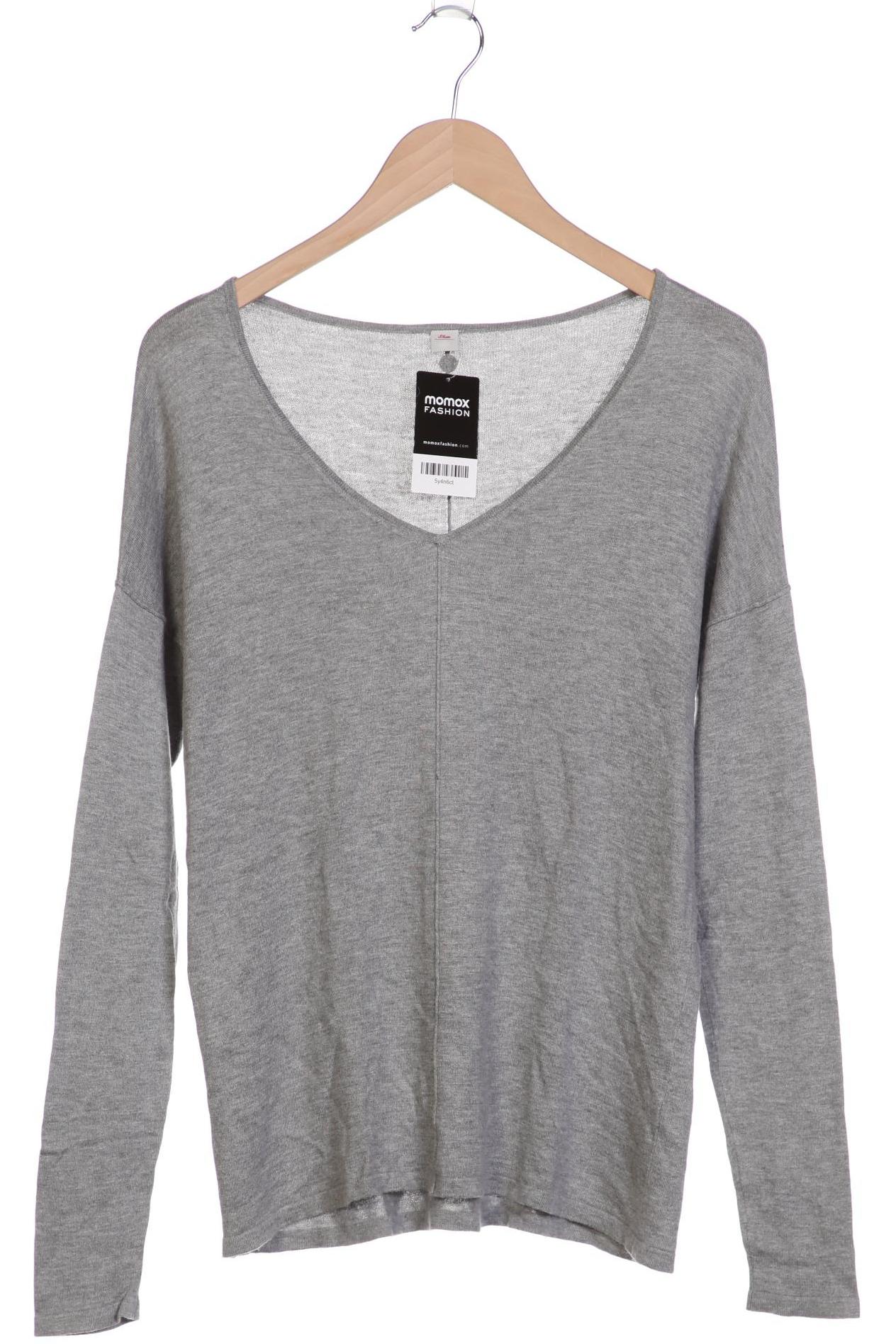 

s.Oliver Damen Pullover, grau, Gr. 34