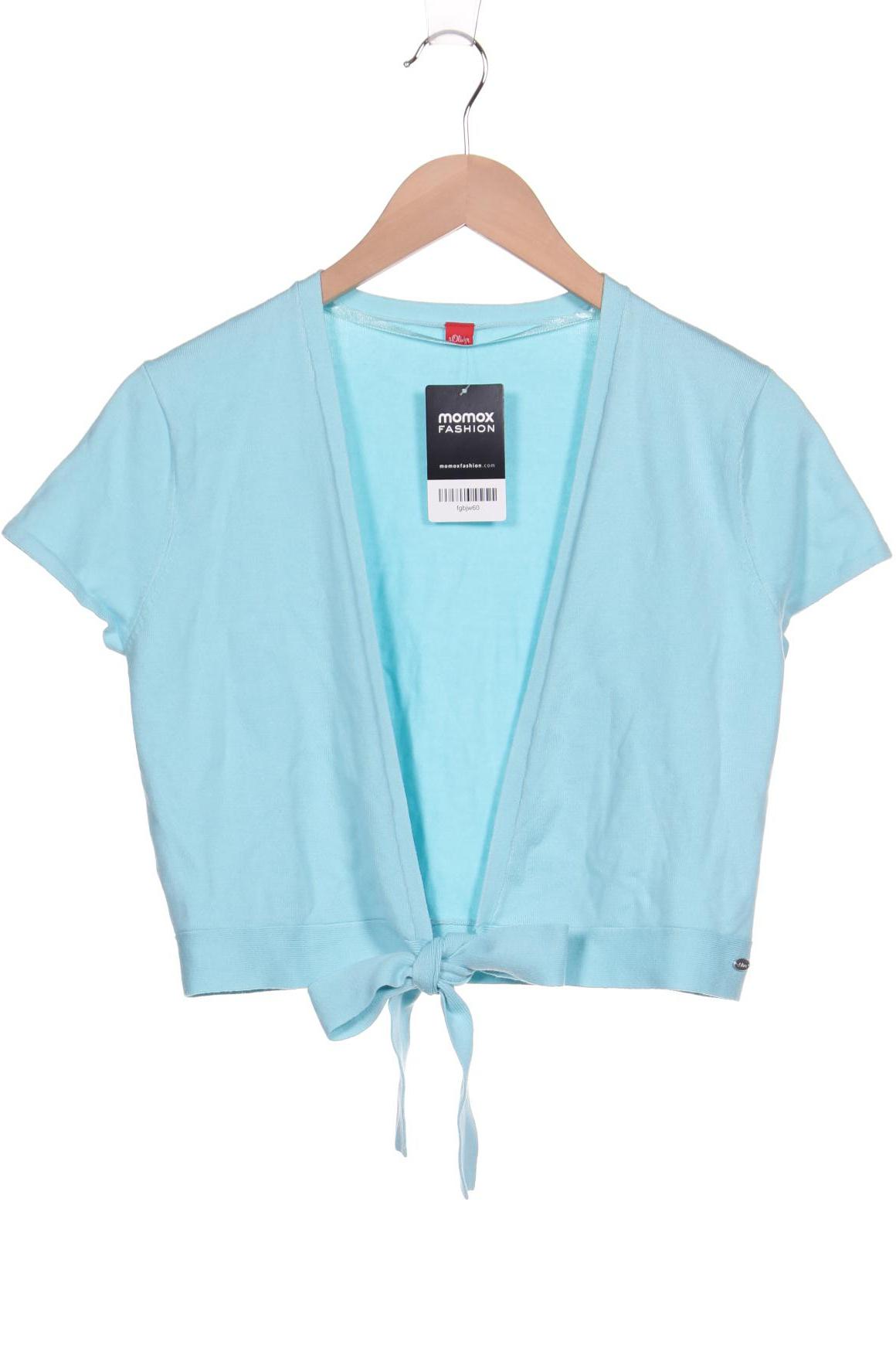 

s.Oliver Damen Strickjacke, hellblau