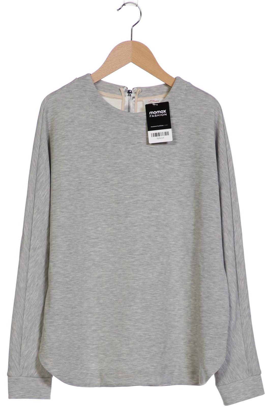 

s.Oliver Damen Sweatshirt, grau, Gr. 40