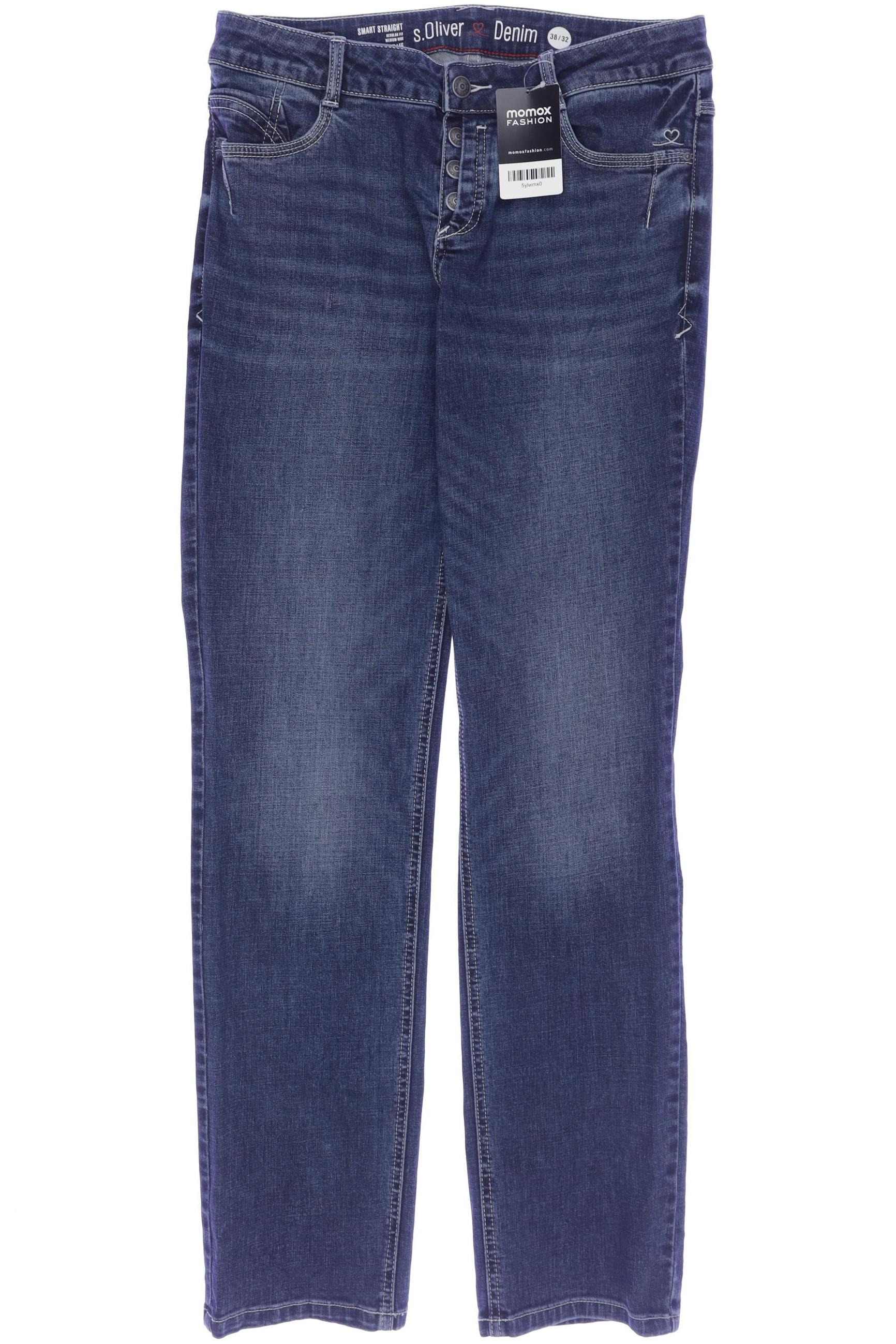 

s.Oliver Damen Jeans, marineblau, Gr. 38