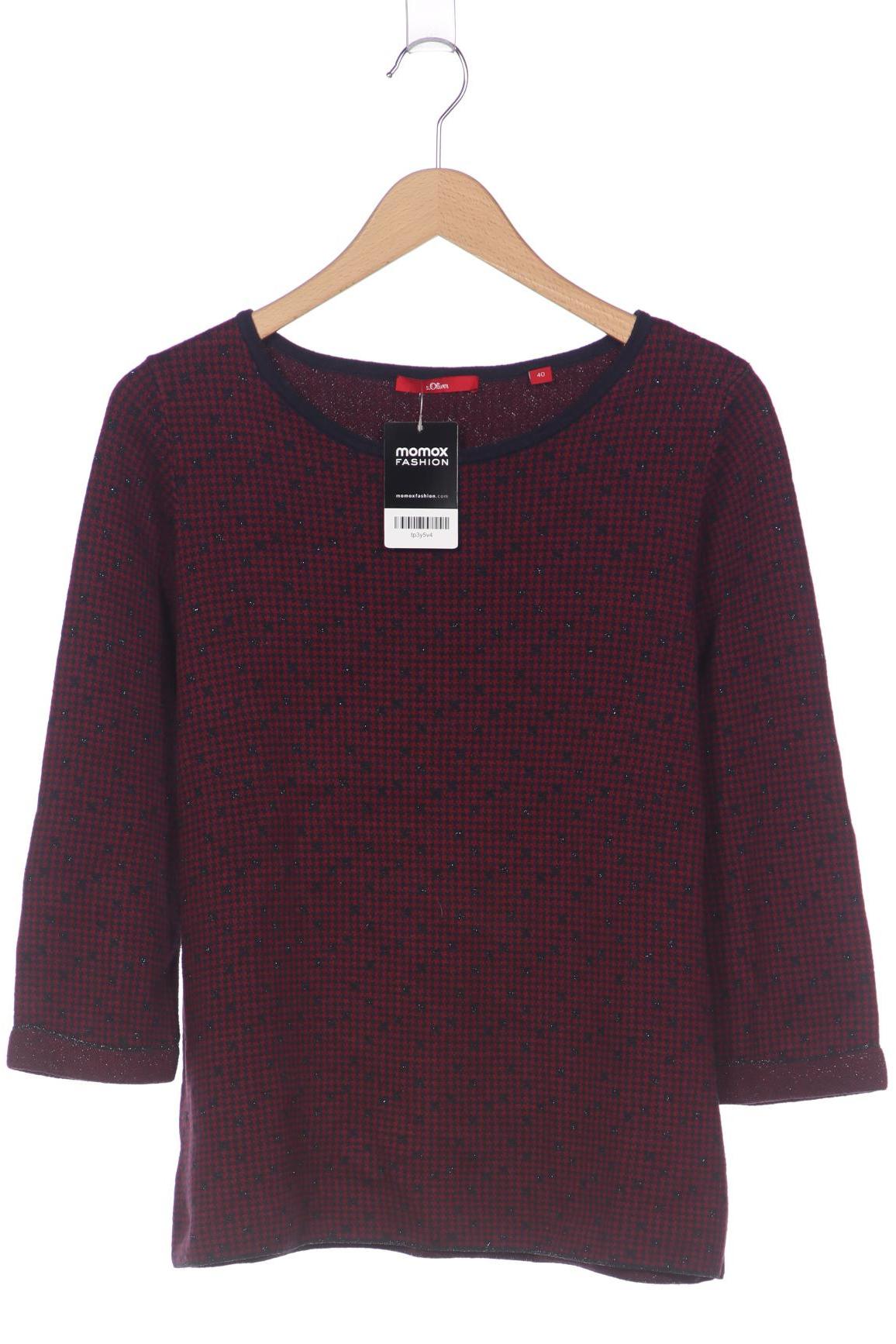 

s.Oliver Damen Pullover, bordeaux, Gr. 40