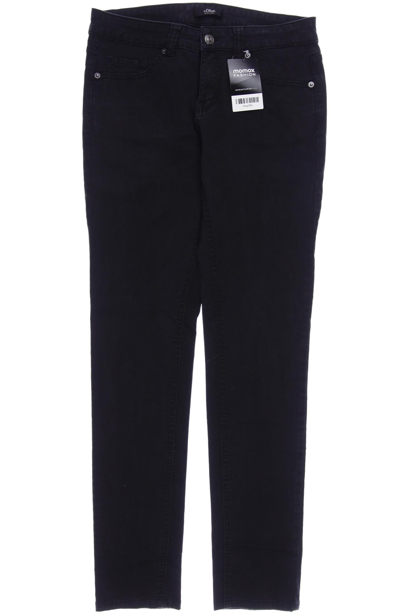 

s.Oliver Damen Jeans, schwarz, Gr. 38