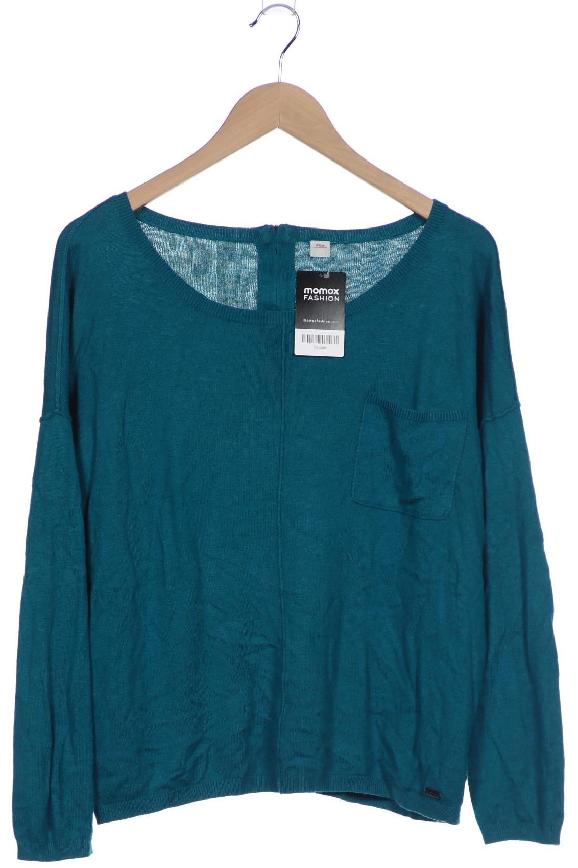 

s.Oliver Damen Pullover, türkis, Gr. 40