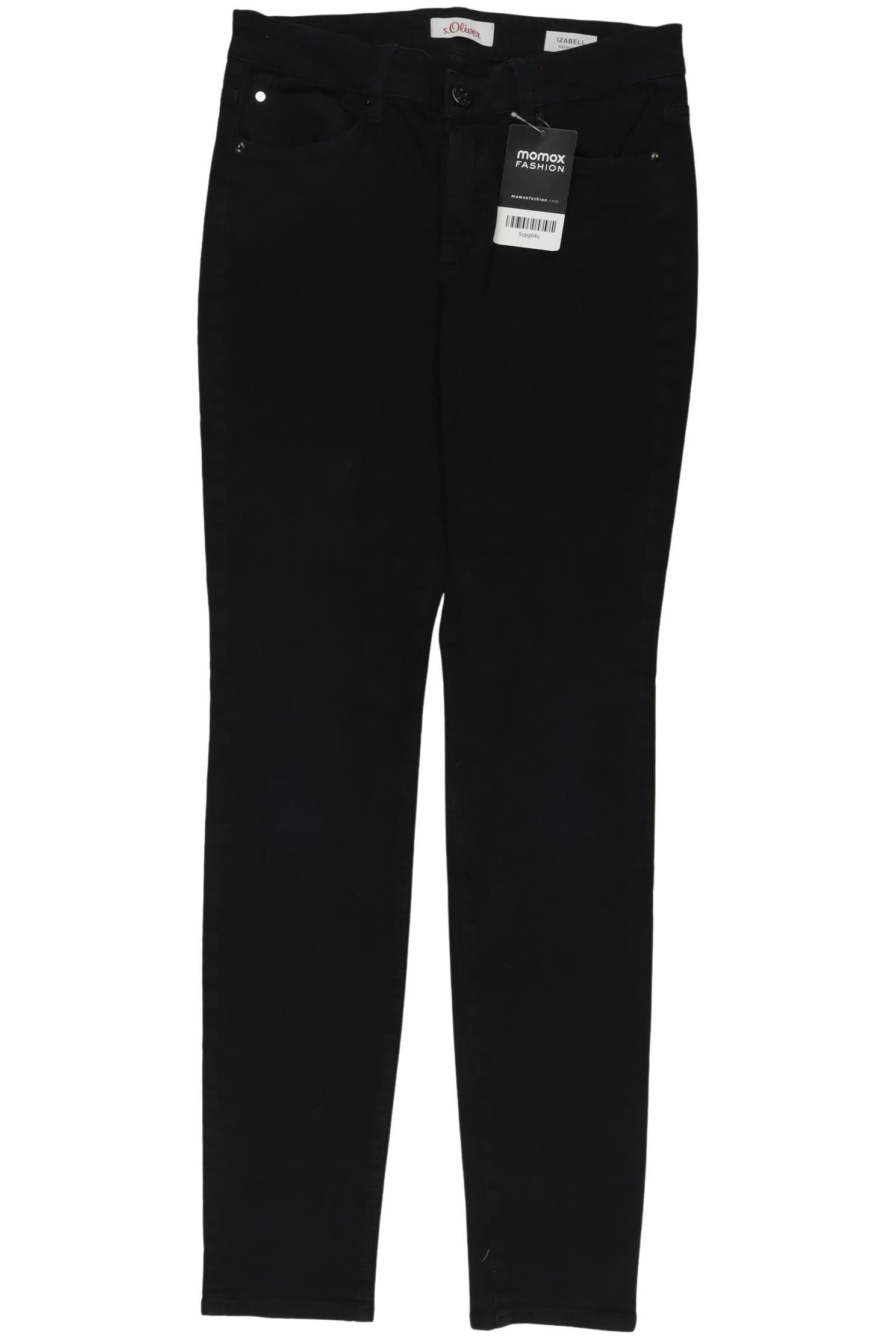 

s.Oliver Damen Jeans, schwarz, Gr. 34