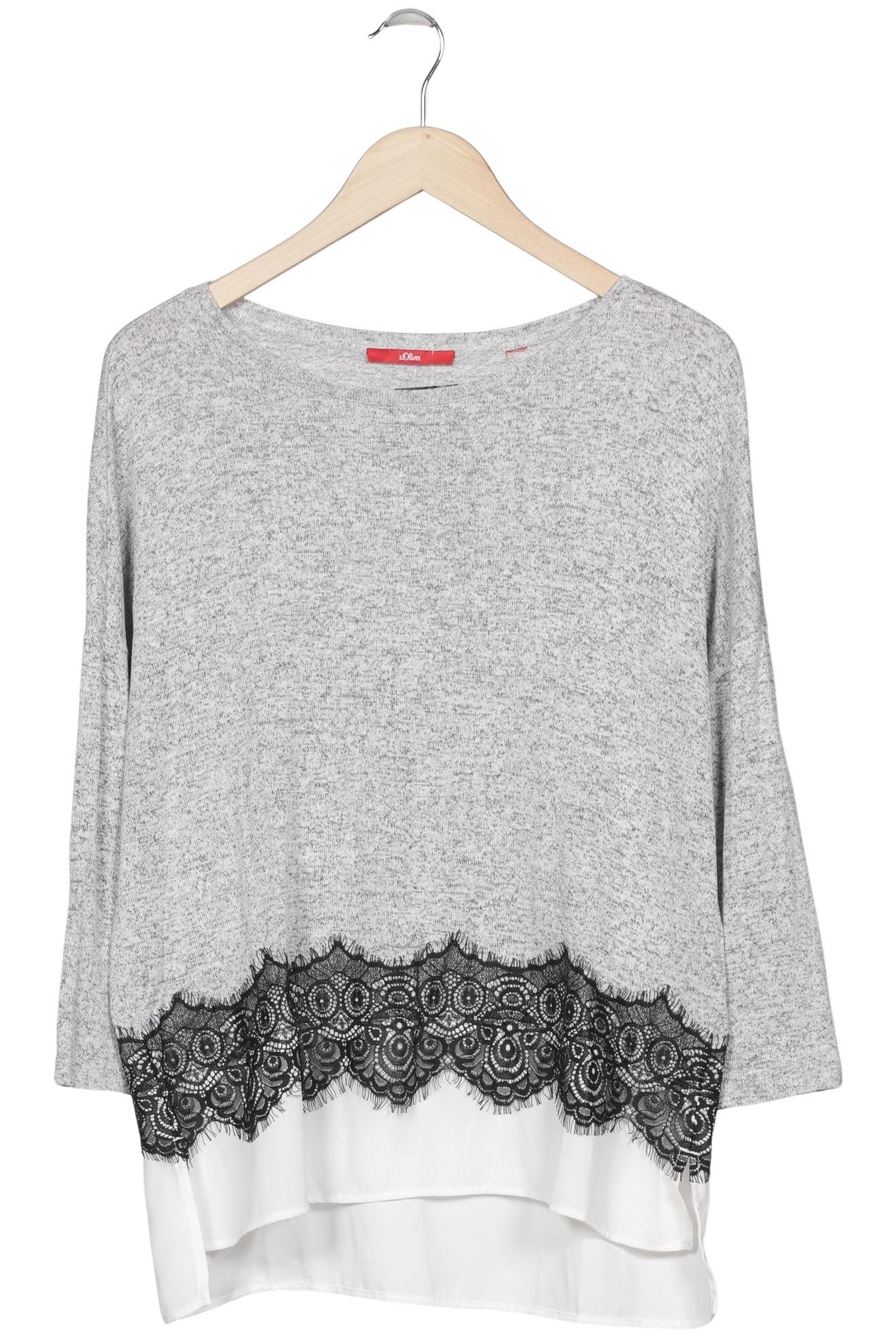 

s.Oliver Damen Pullover, grau, Gr. 42
