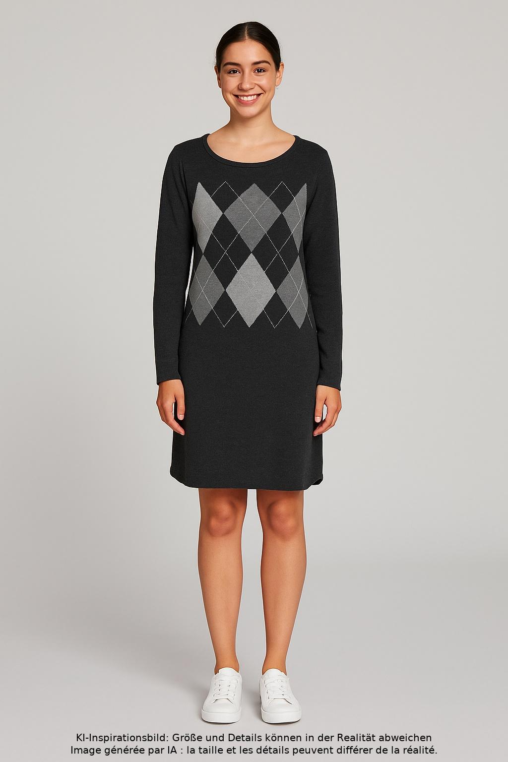 

s.Oliver Damen Kleid, grau, Gr. 36