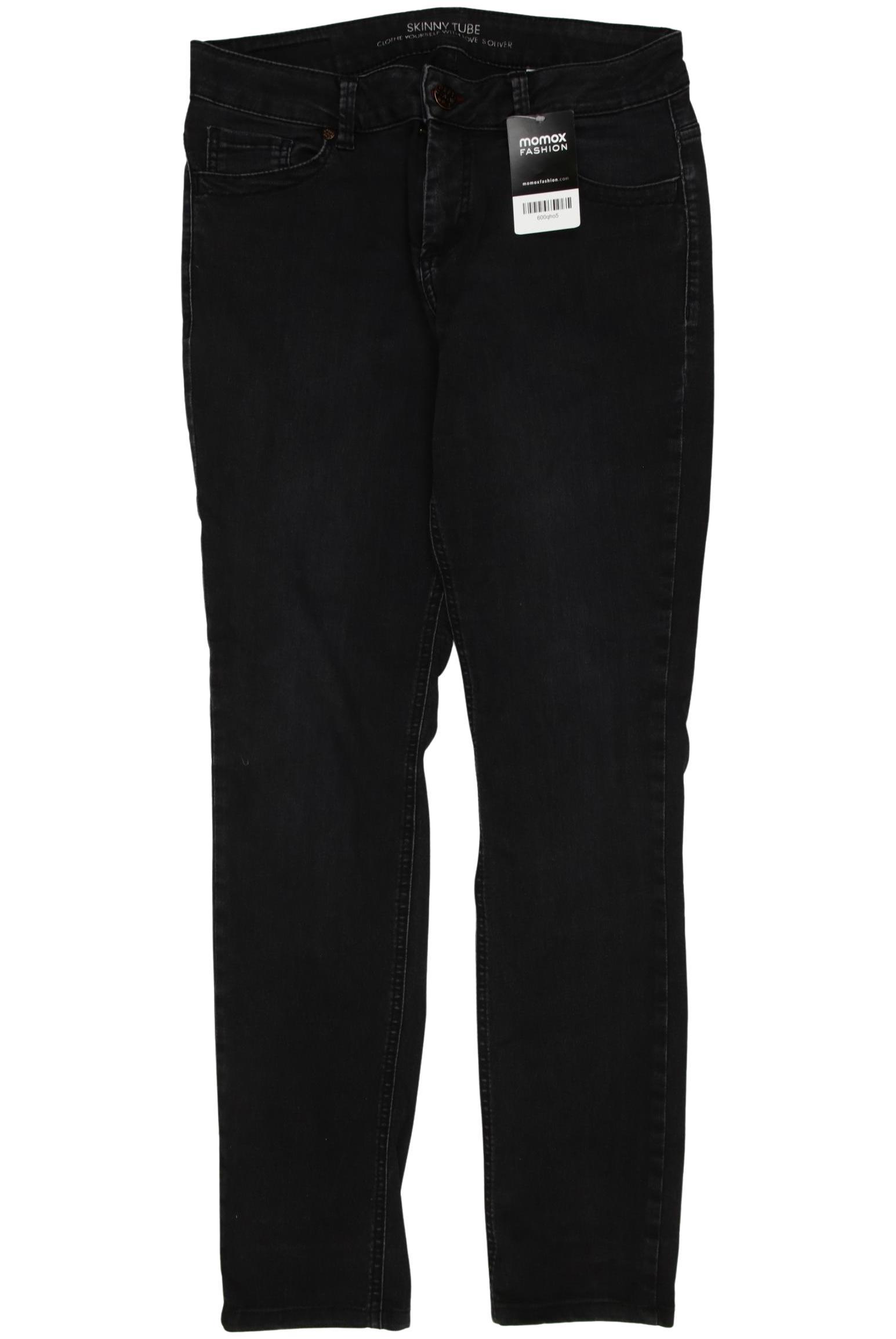 

s.Oliver Damen Jeans, schwarz, Gr. 38
