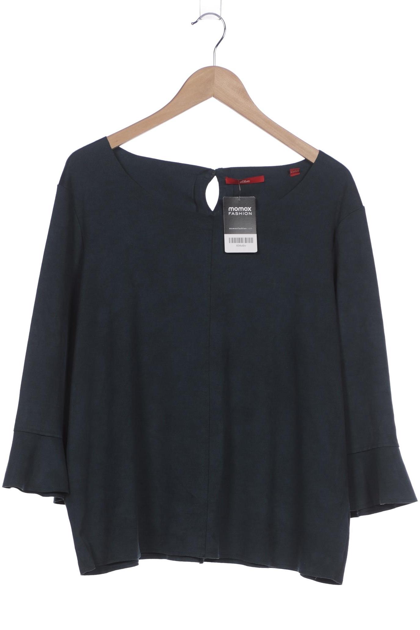 

s.Oliver Damen Langarmshirt, grün, Gr. 46