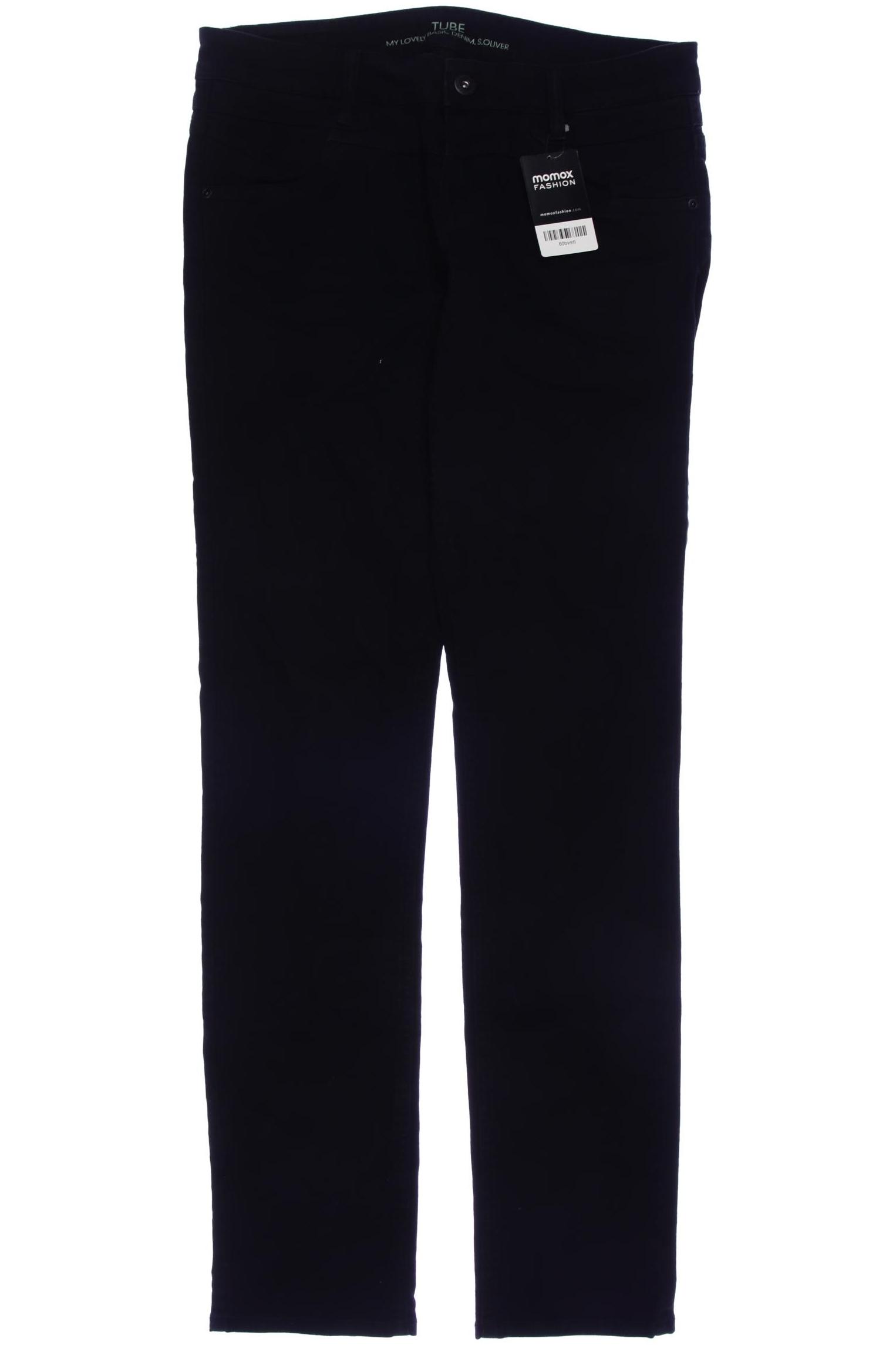 

s.Oliver Damen Jeans, schwarz, Gr. 40