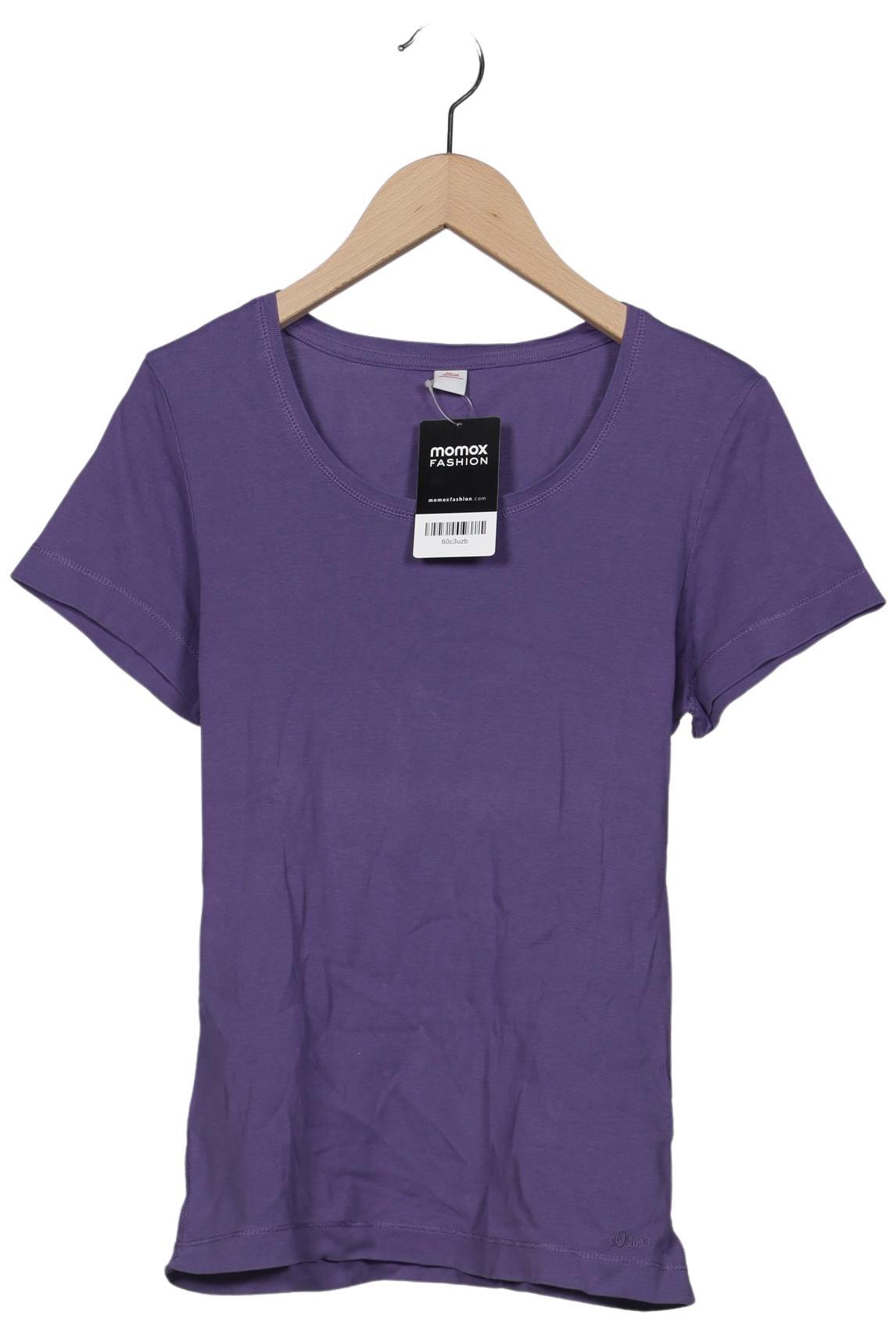 

s.Oliver Damen T-Shirt, flieder, Gr. 40