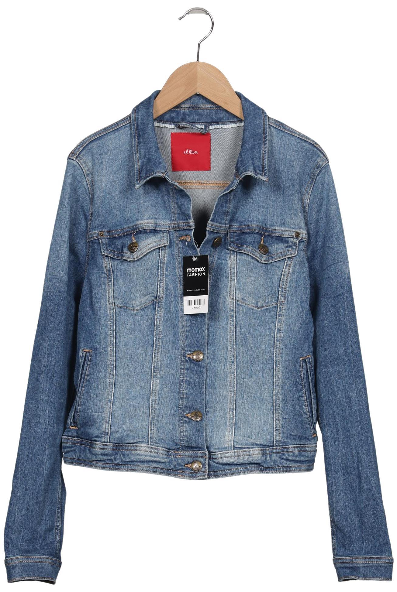 

s.Oliver Damen Jacke, blau, Gr. 40