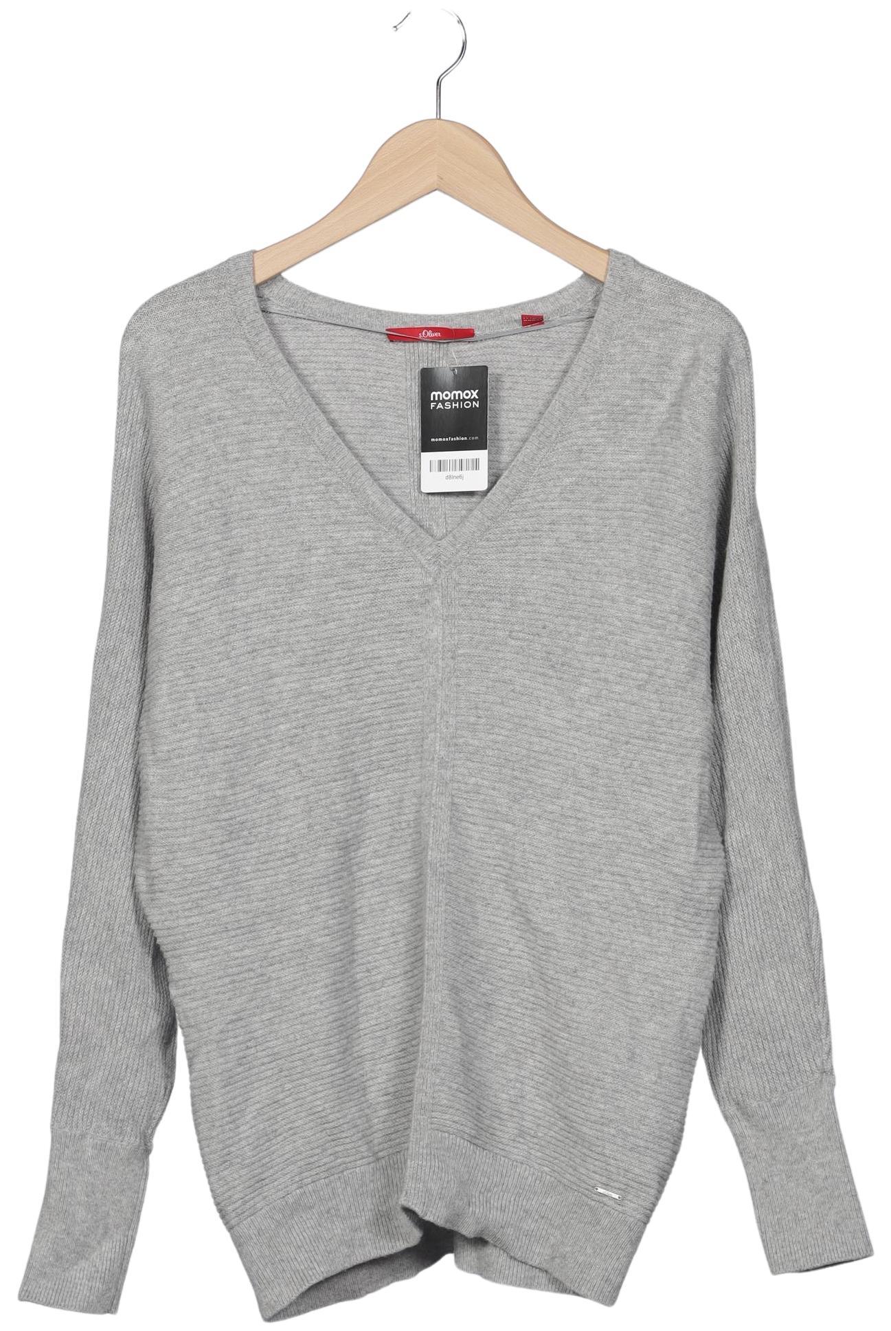 

s.Oliver Damen Pullover, grau, Gr. 38