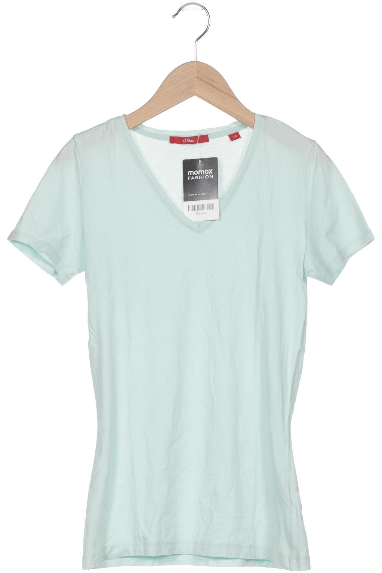 

s.Oliver Damen T-Shirt, hellgrün, Gr. 34