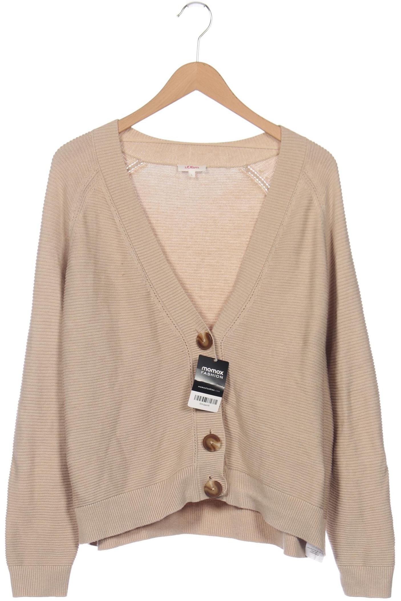 

s.Oliver Damen Strickjacke, beige