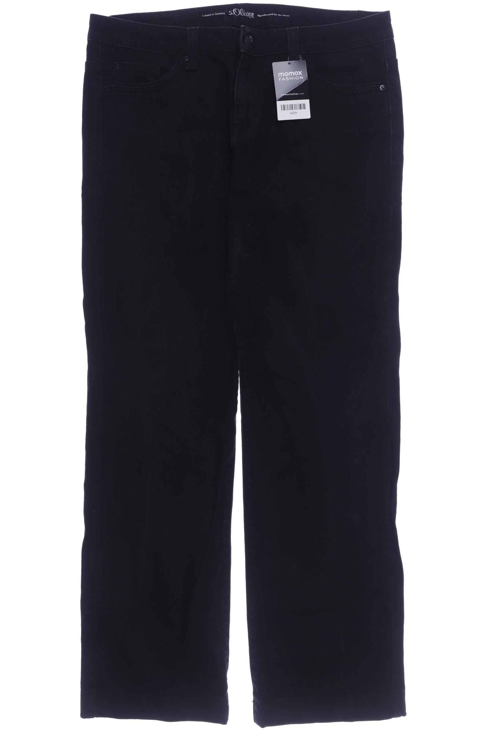 

s.Oliver Damen Jeans, schwarz, Gr. 44