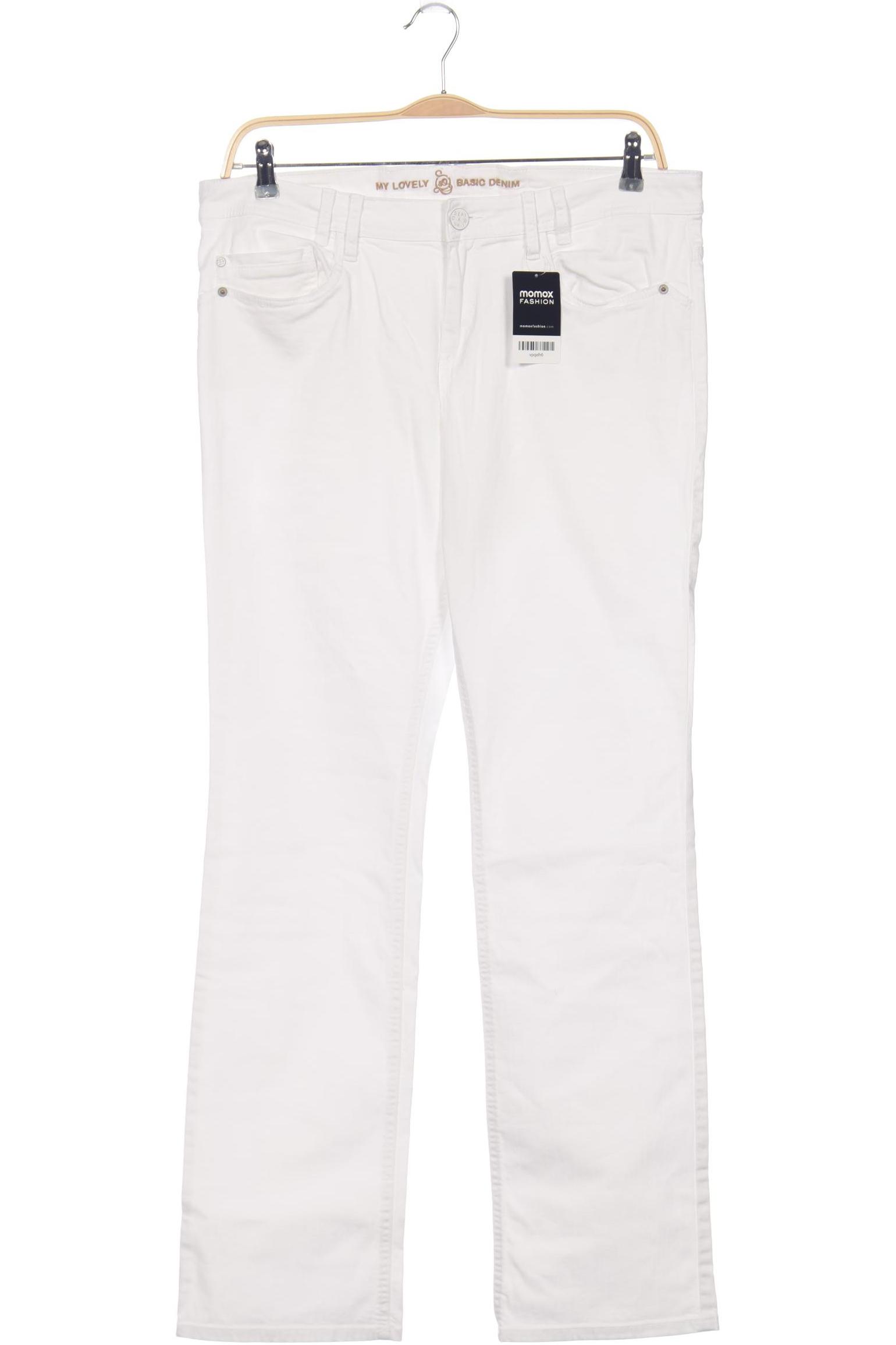 

s.Oliver Damen Jeans, weiß, Gr. 44