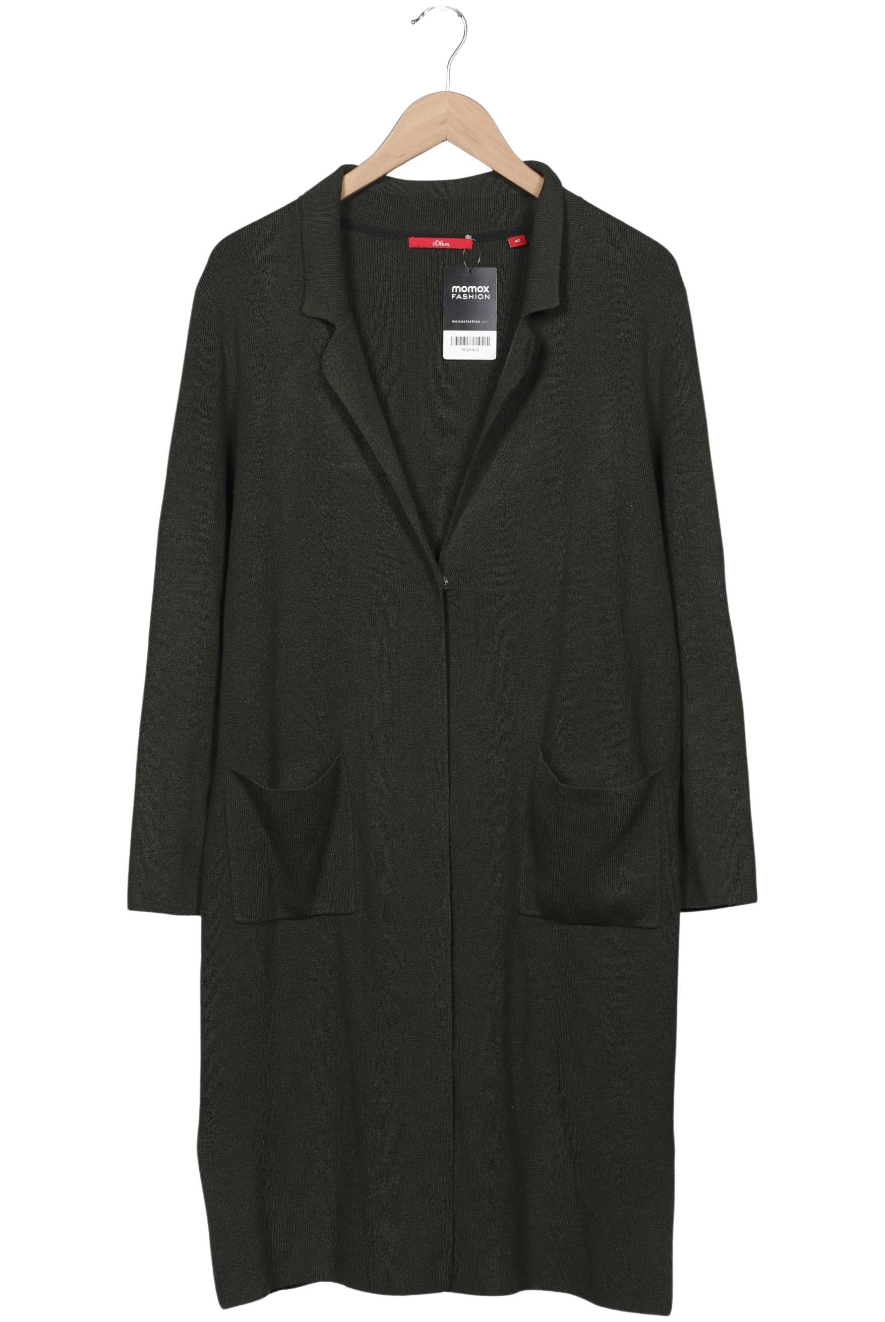 

s.Oliver Damen Strickjacke, grün, Gr. 40