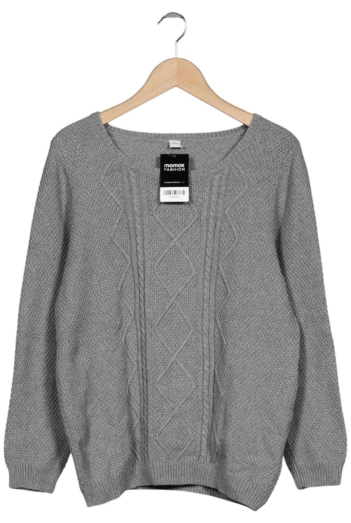 

s.Oliver Damen Pullover, grau, Gr. 44