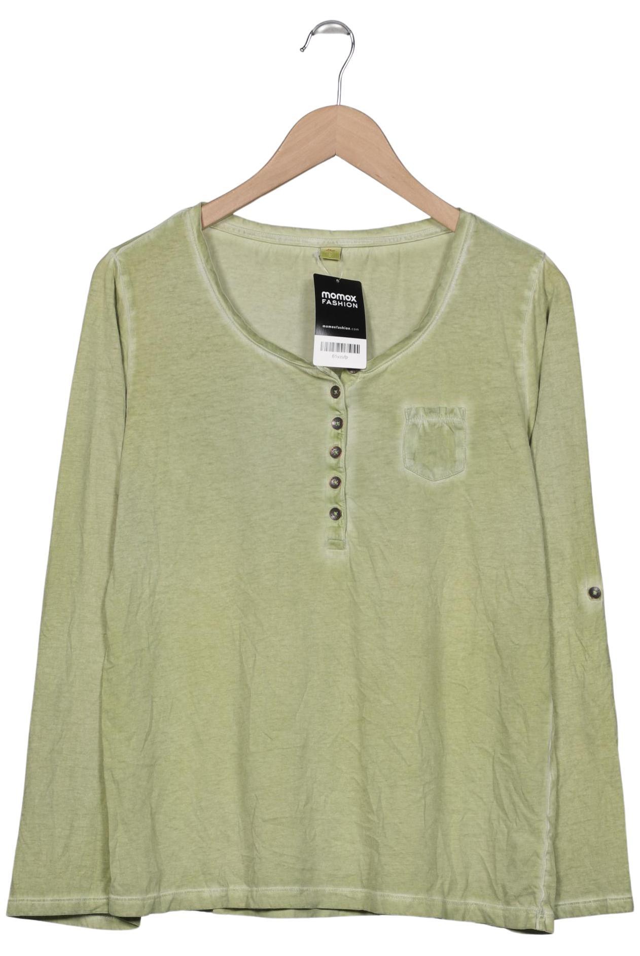 

s.Oliver Damen Langarmshirt, hellgrün, Gr. 42