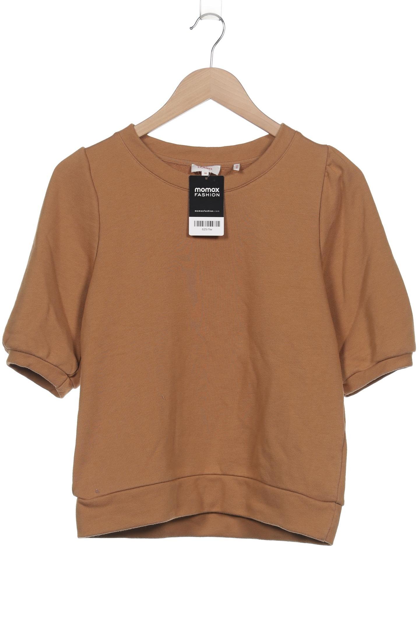 

s.Oliver Damen Sweatshirt, braun, Gr. 38