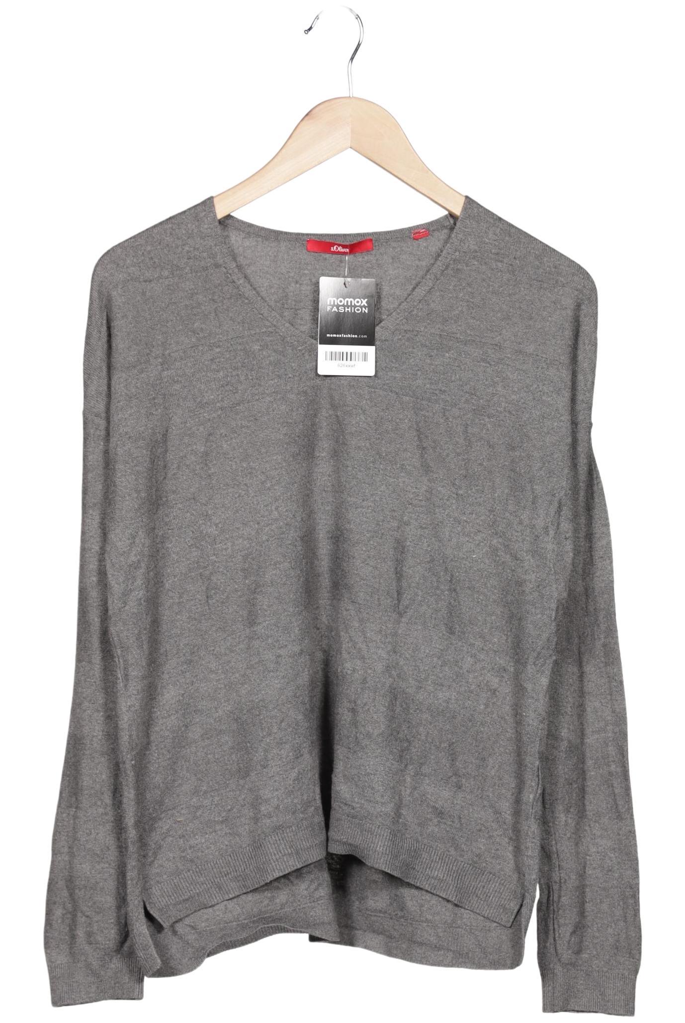 

s.Oliver Damen Pullover, grau, Gr. 44