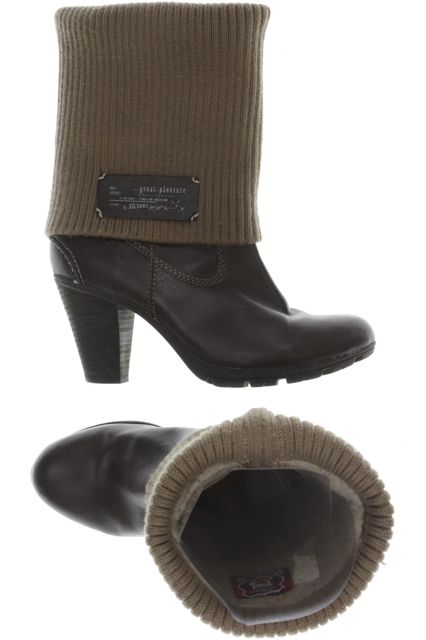 

s.Oliver Damen Stiefelette, braun, Gr. 39