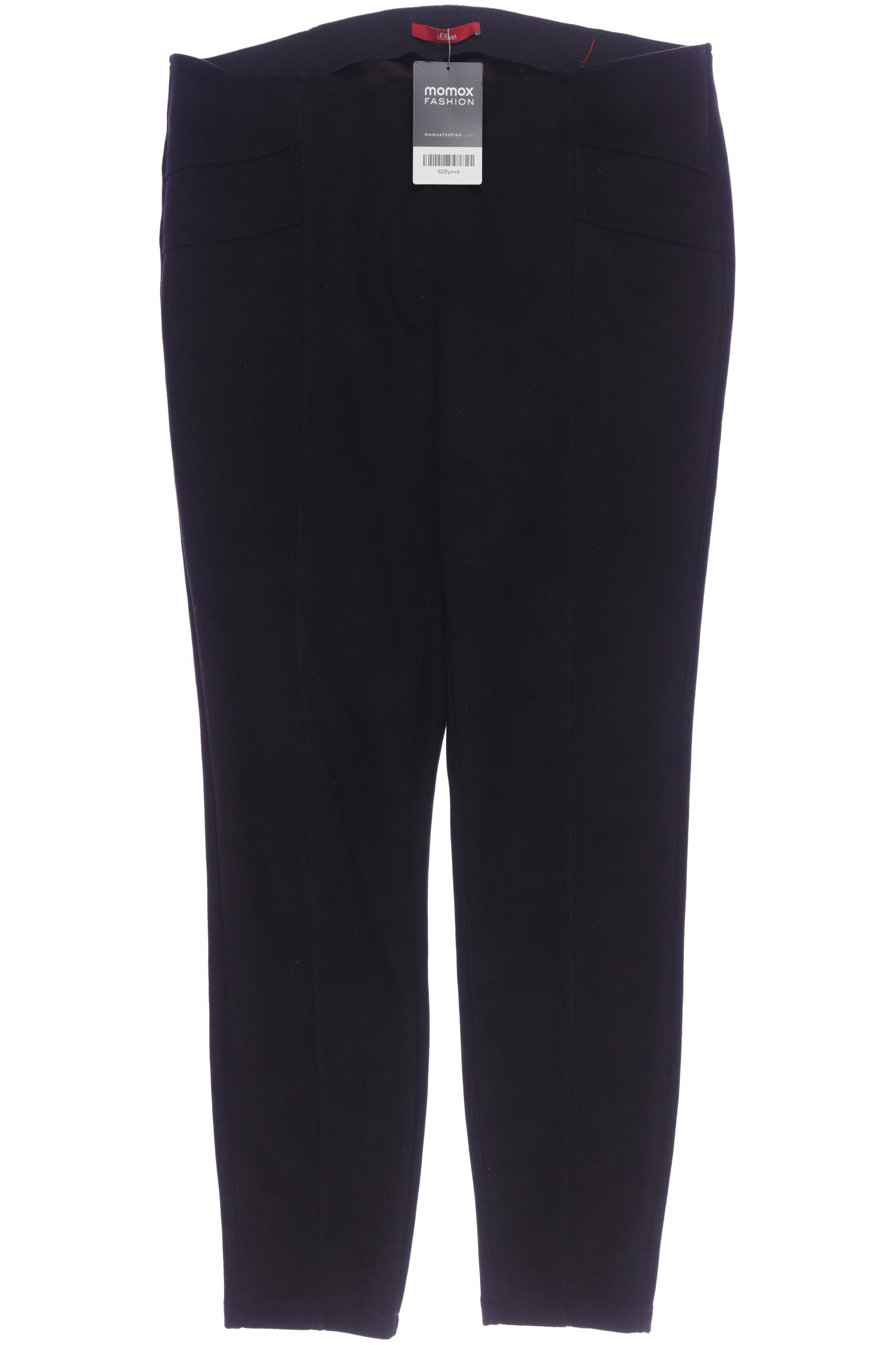 

s.Oliver Damen Stoffhose, schwarz, Gr. 42