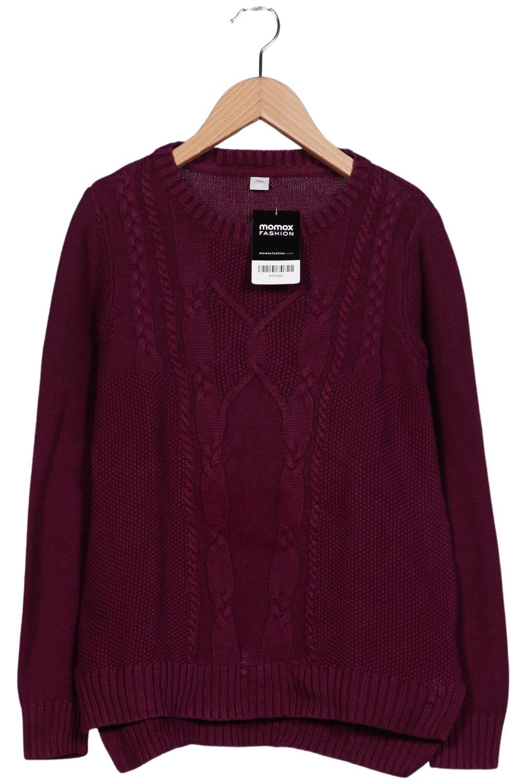 

s.Oliver Damen Pullover, bordeaux, Gr. 38
