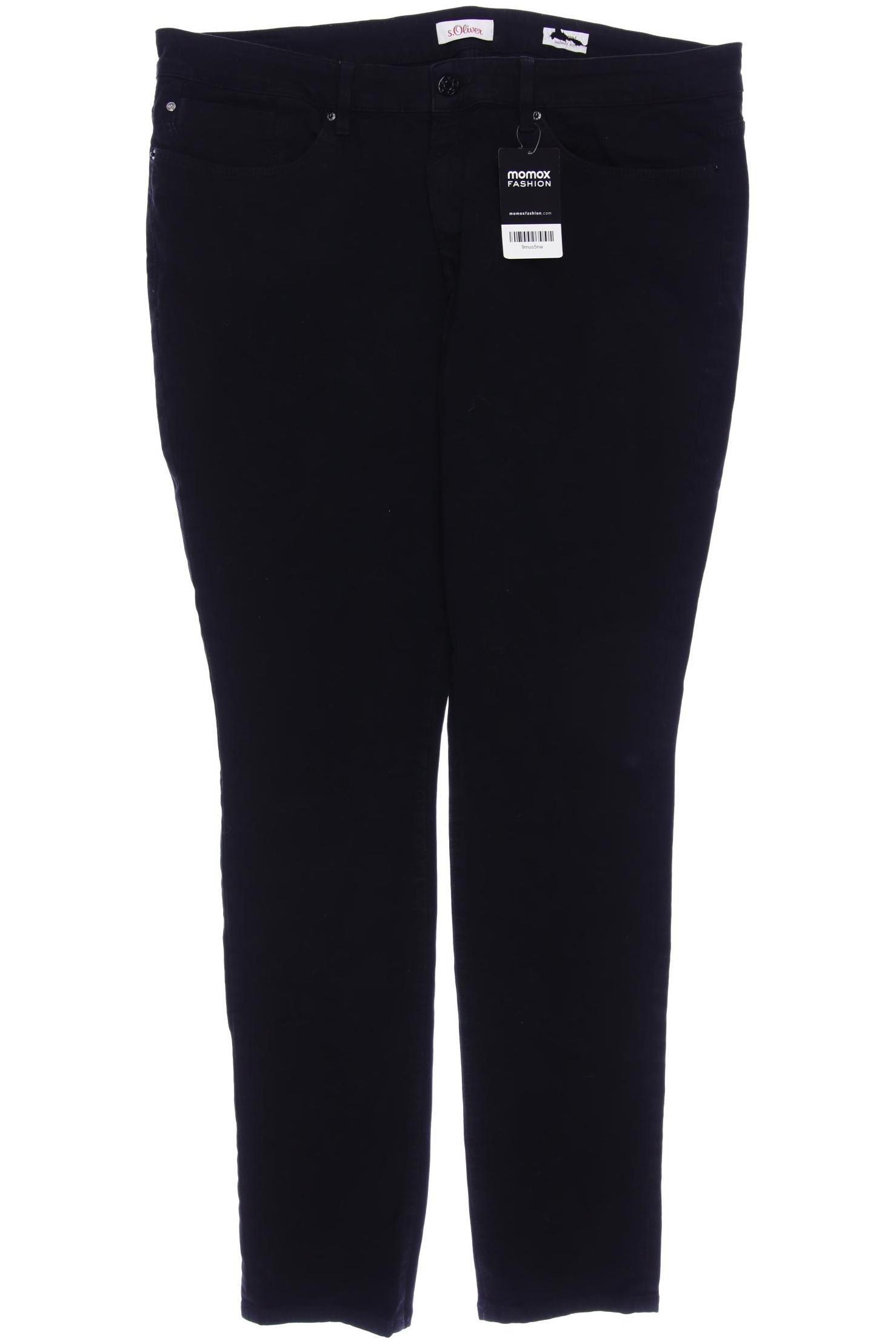 

s.Oliver Damen Jeans, schwarz, Gr. 46