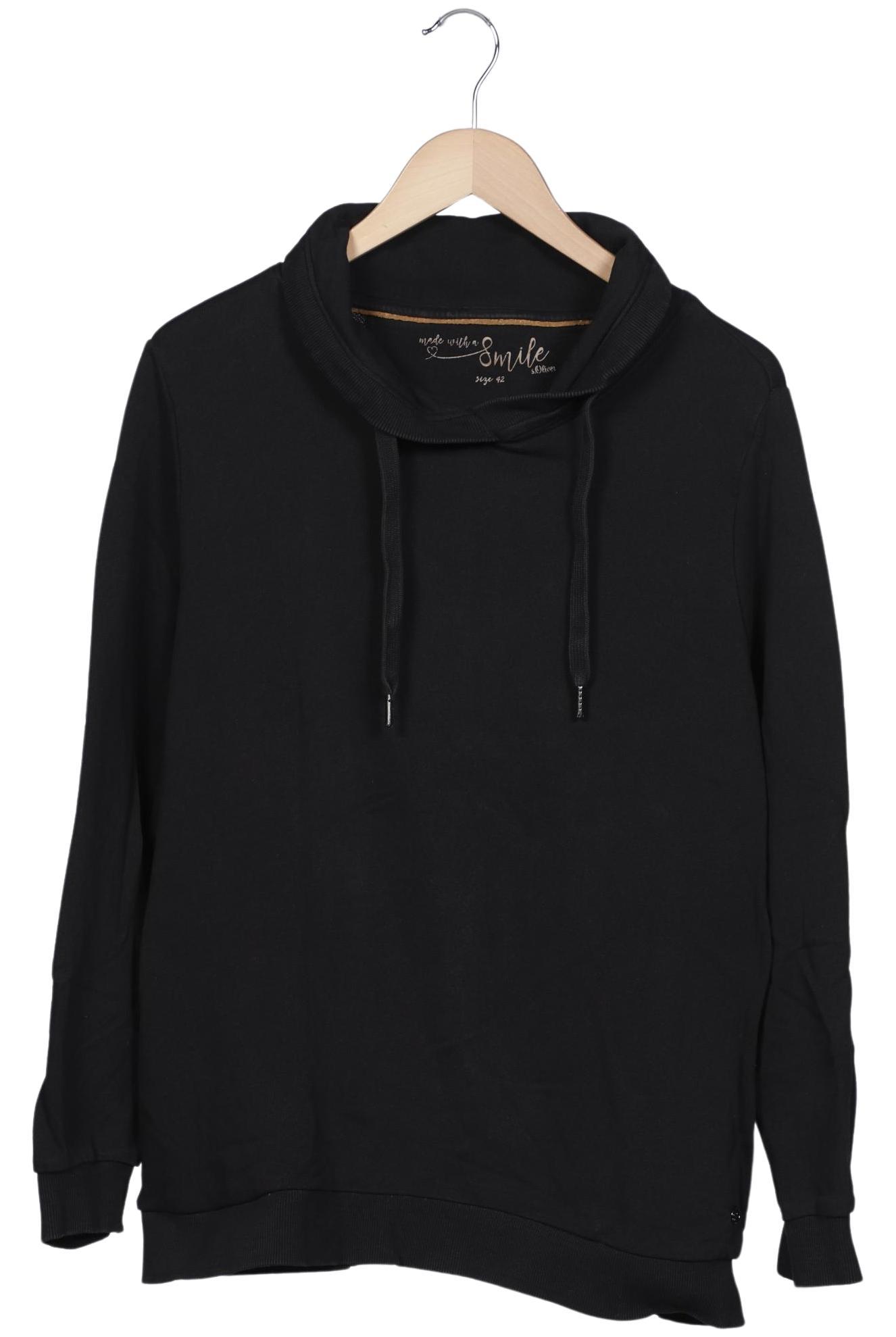 

s.Oliver Damen Sweatshirt, schwarz, Gr. 42
