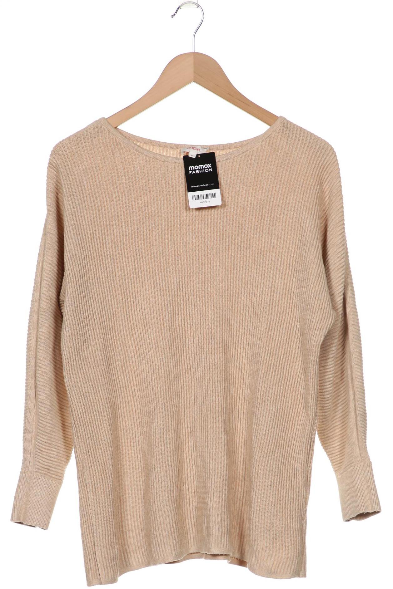 

s.Oliver Damen Pullover, beige, Gr. 42