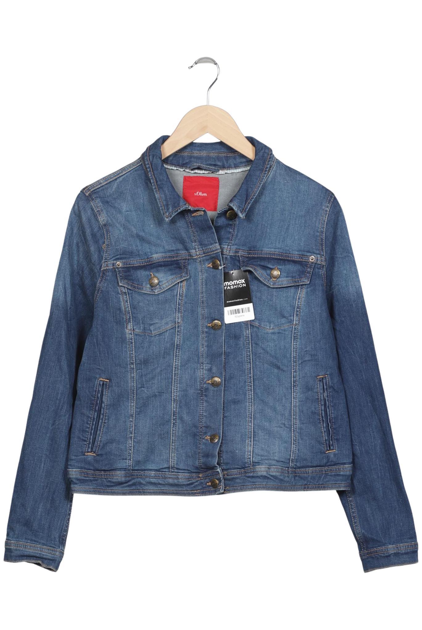 

s.Oliver Damen Jacke, blau, Gr. 44