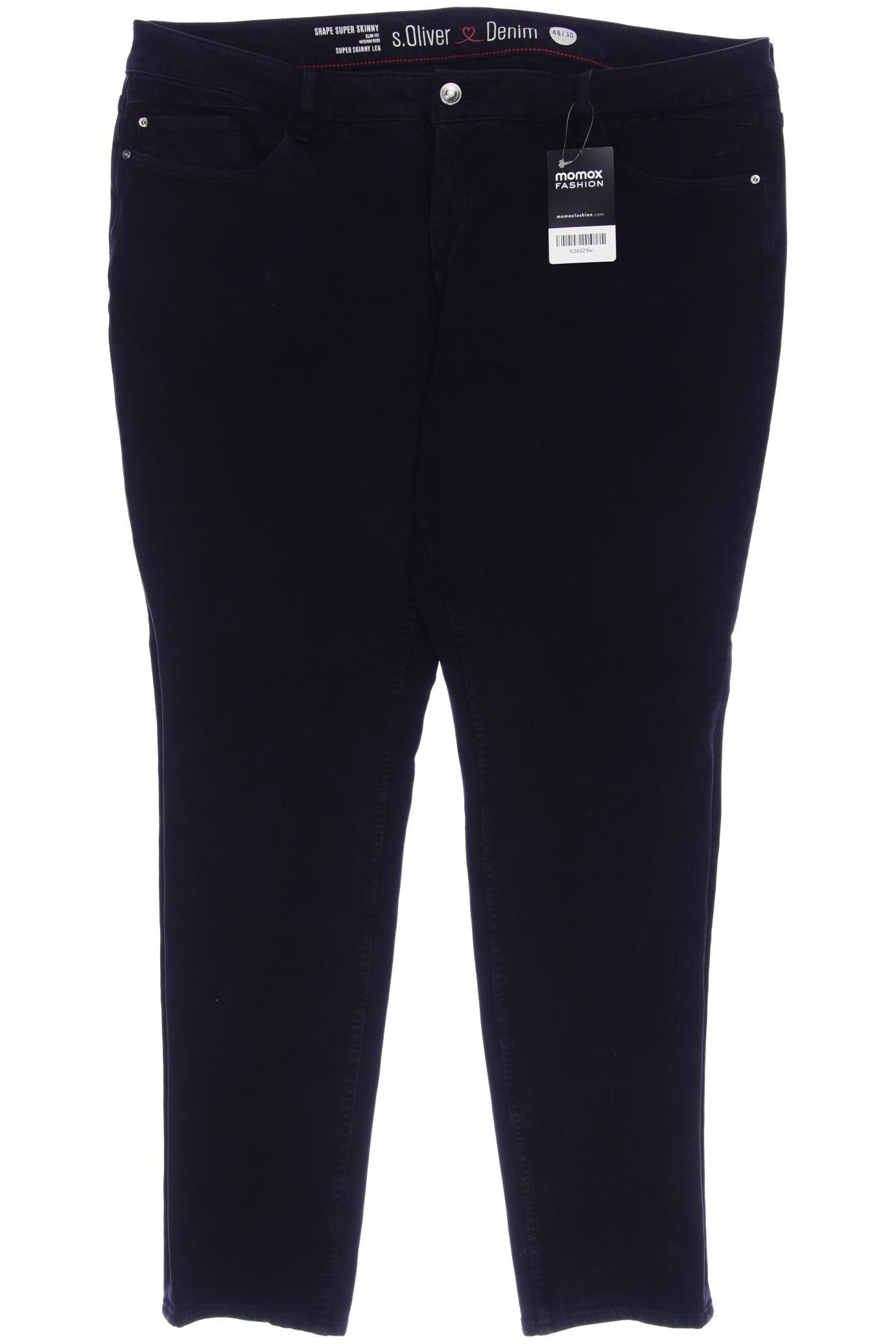 

s.Oliver Damen Jeans, schwarz