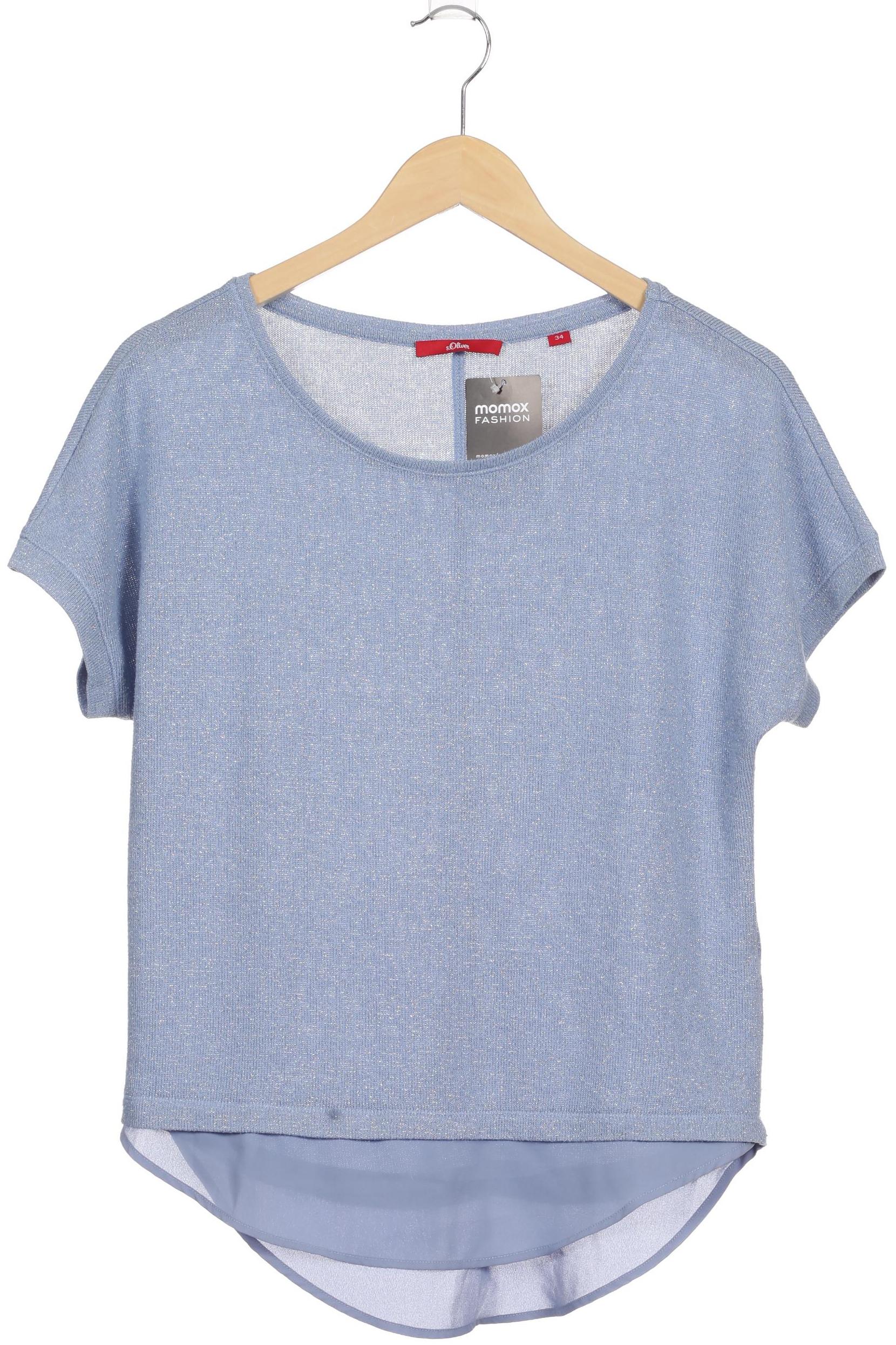 

s.Oliver Damen Pullover, blau, Gr. 34