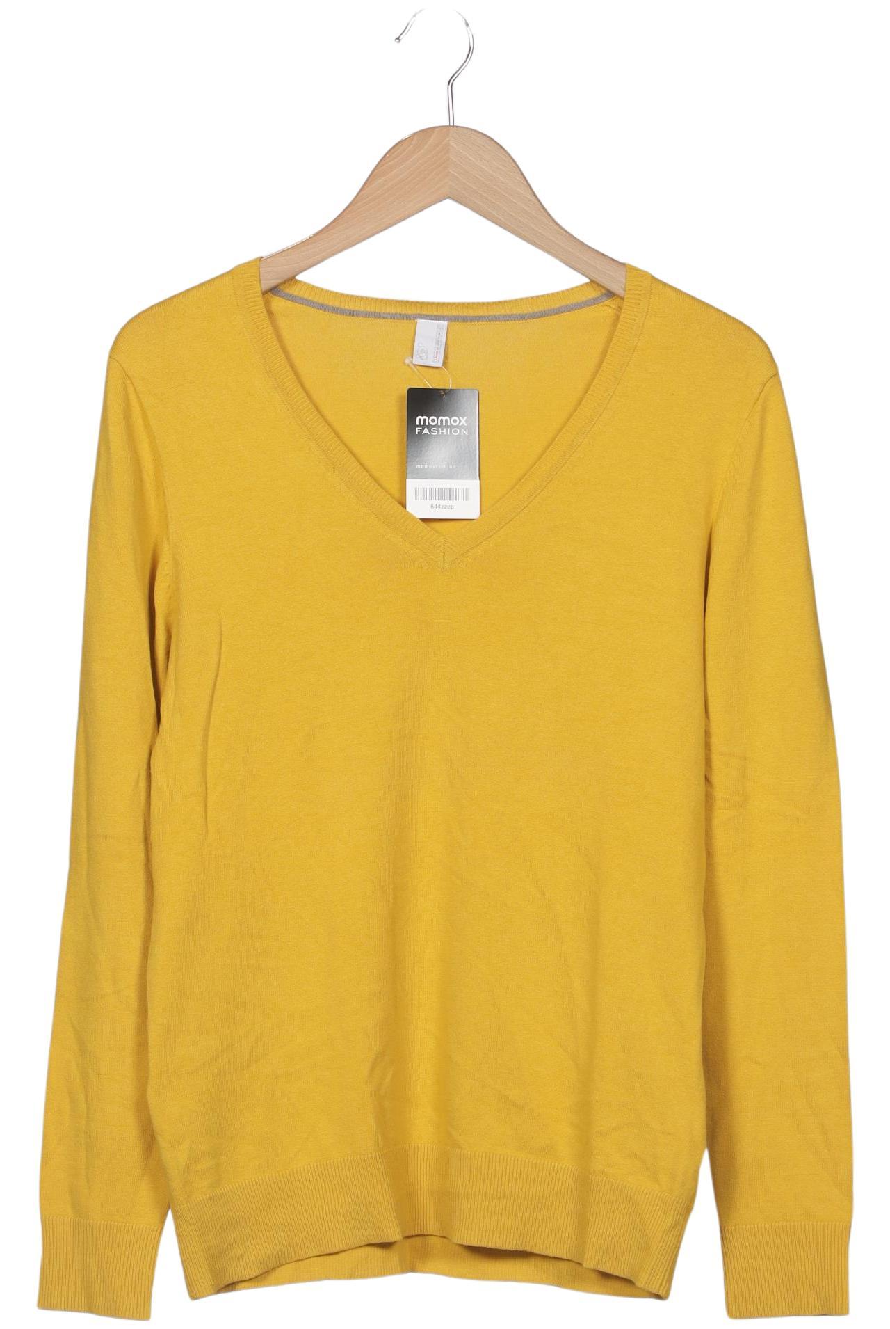 

s.Oliver Damen Pullover, gelb, Gr. 38