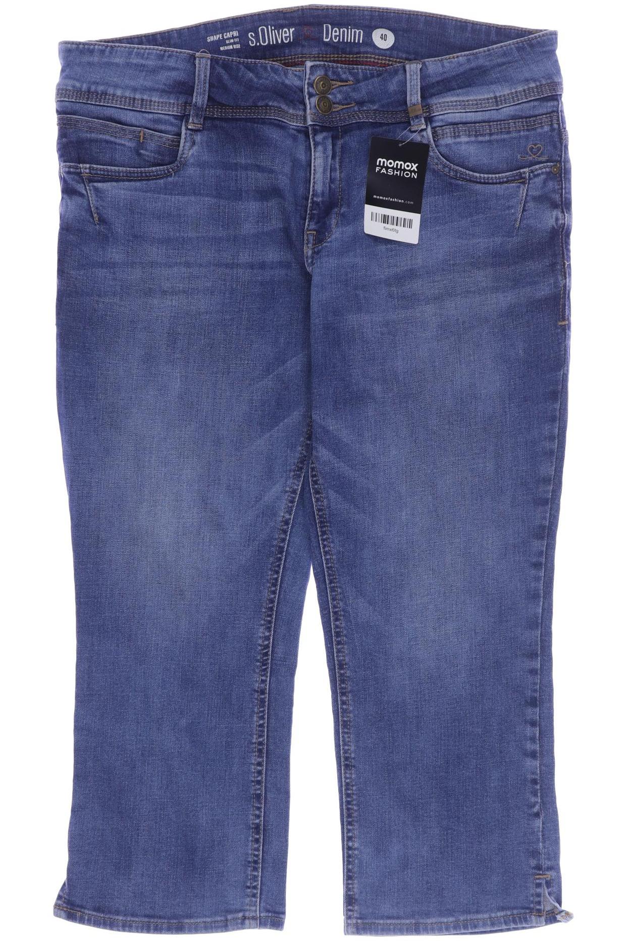 

s.Oliver Damen Jeans, blau