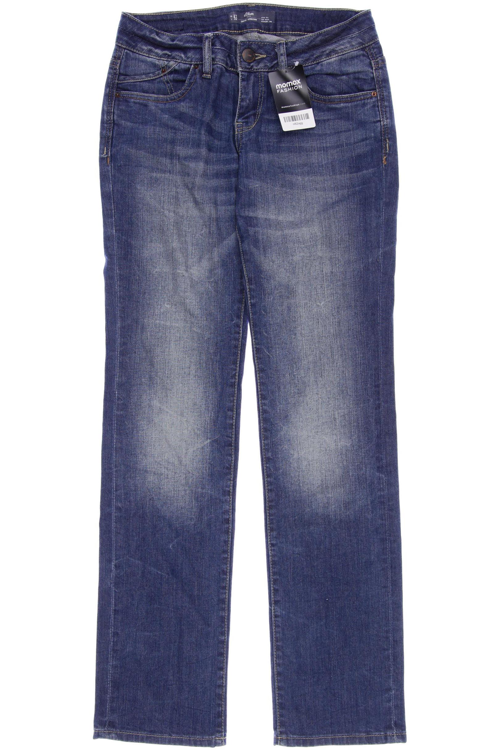 

s.Oliver Damen Jeans, blau