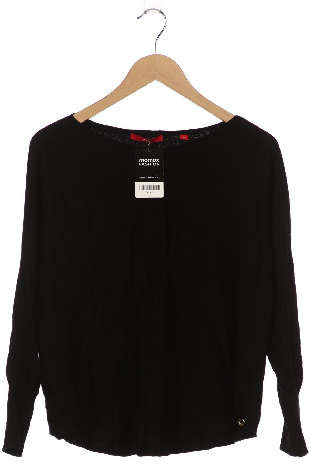 

s.Oliver Damen Pullover, schwarz, Gr. 36