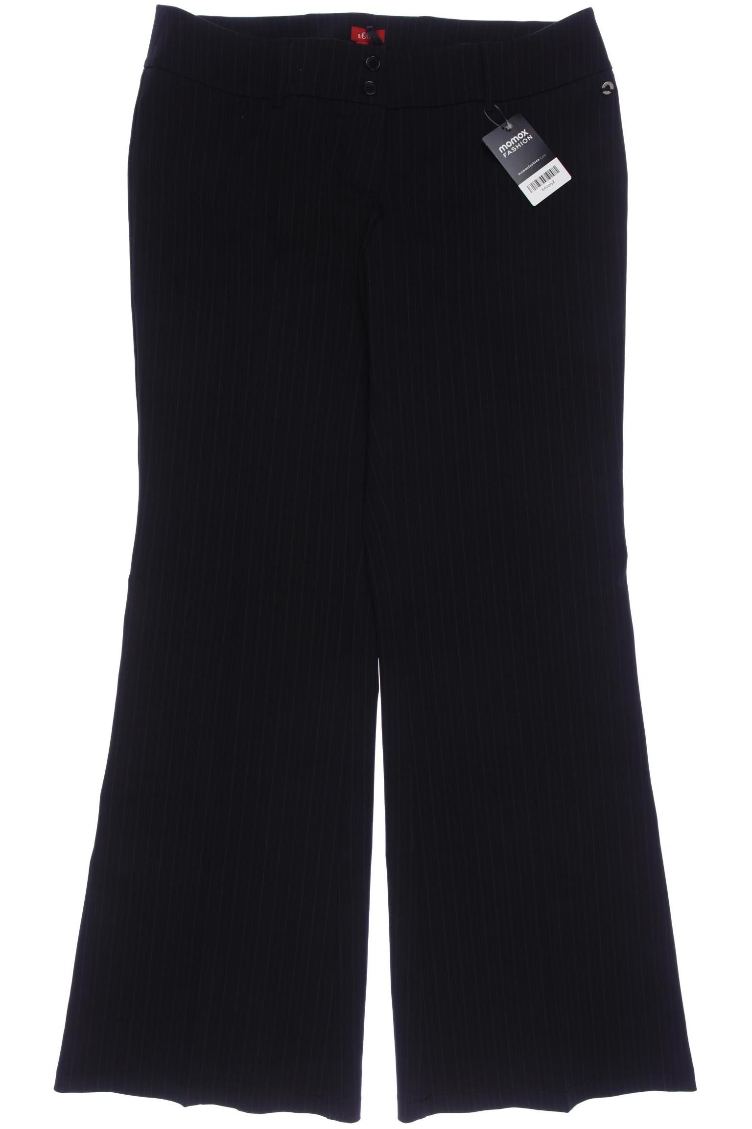 

s.Oliver Damen Stoffhose, schwarz, Gr. 44