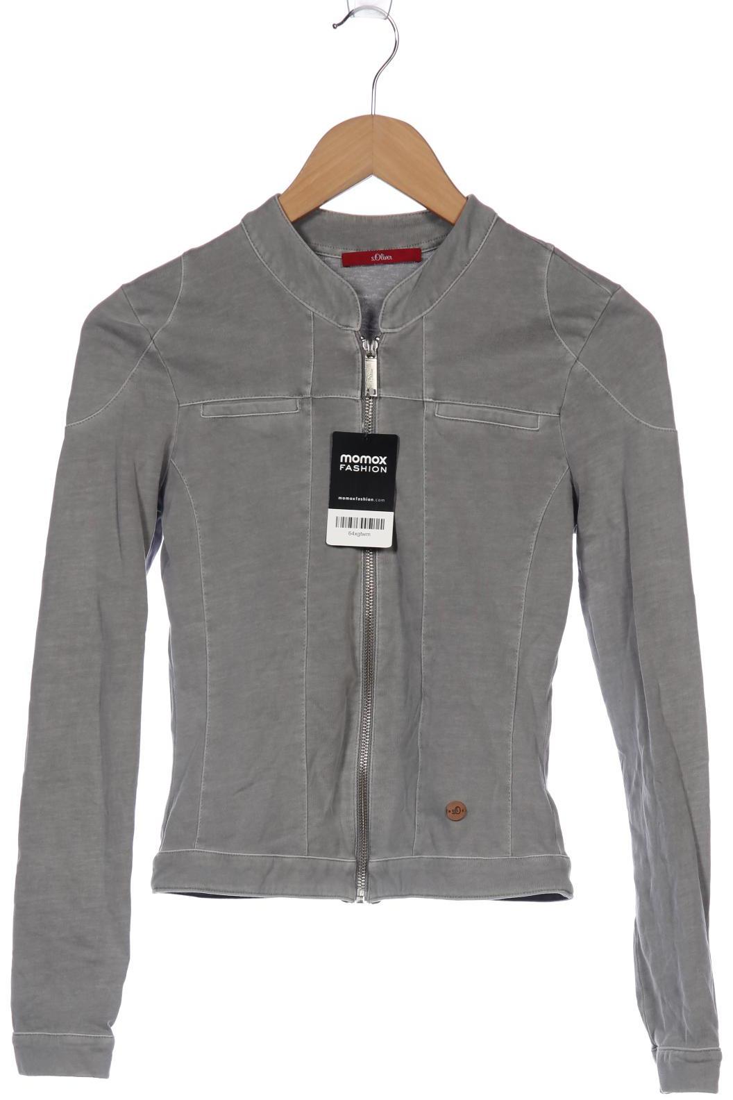 

s.Oliver Damen Strickjacke, grau