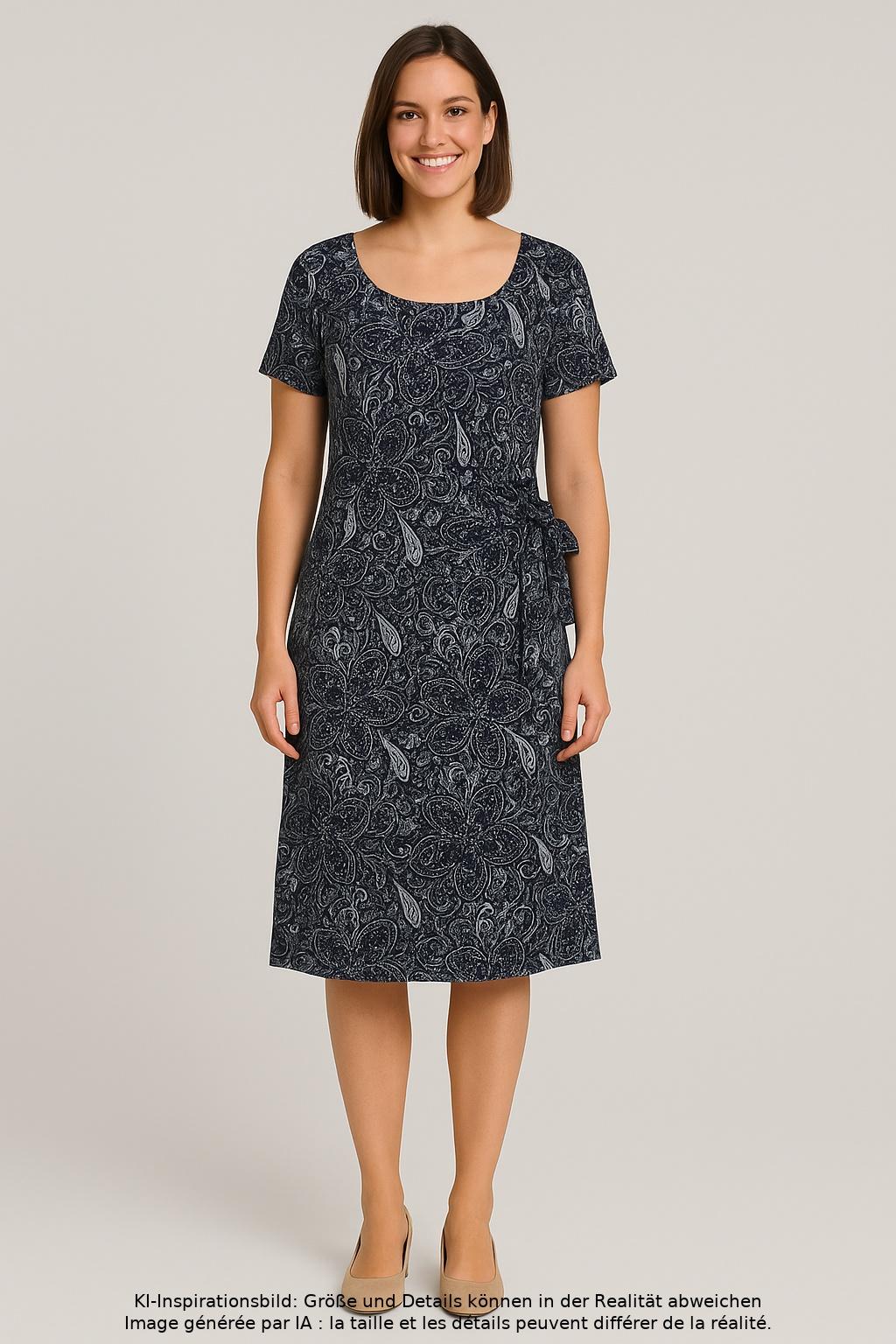 

s.Oliver Damen Kleid, mehrfarbig, Gr. 38