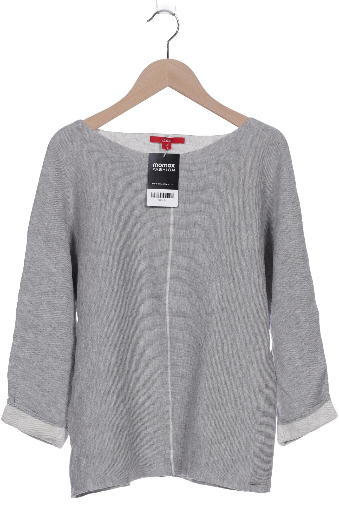 

s.Oliver Damen Pullover, grau